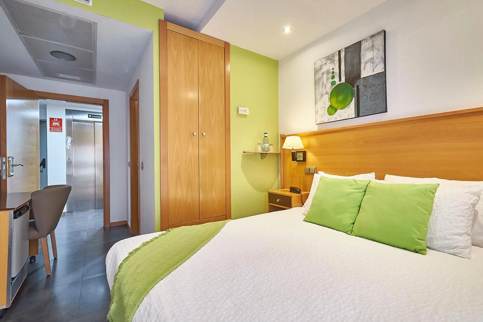 Bed in Hotel Real de Illescas