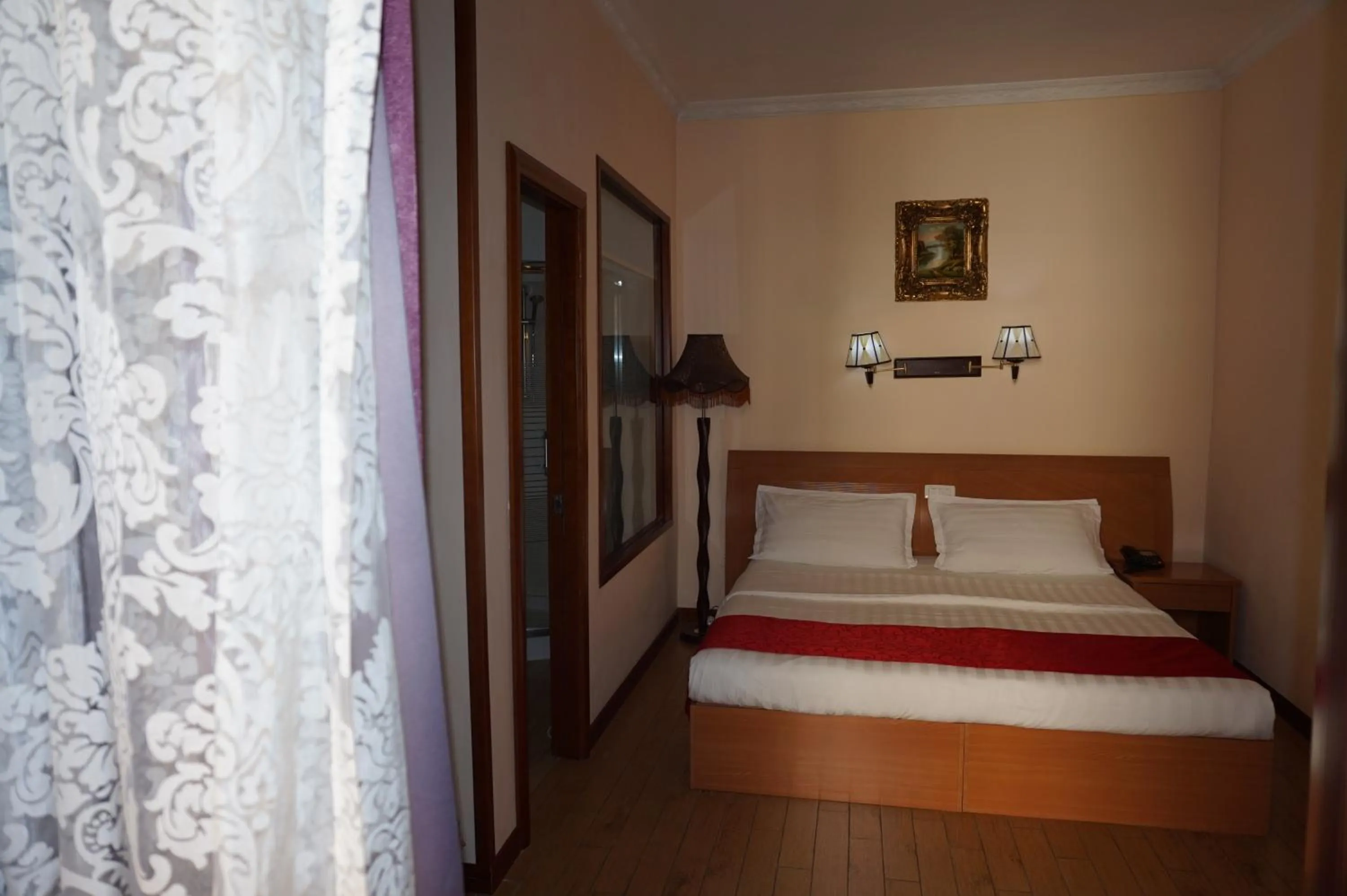Bed in Hotel Filippo