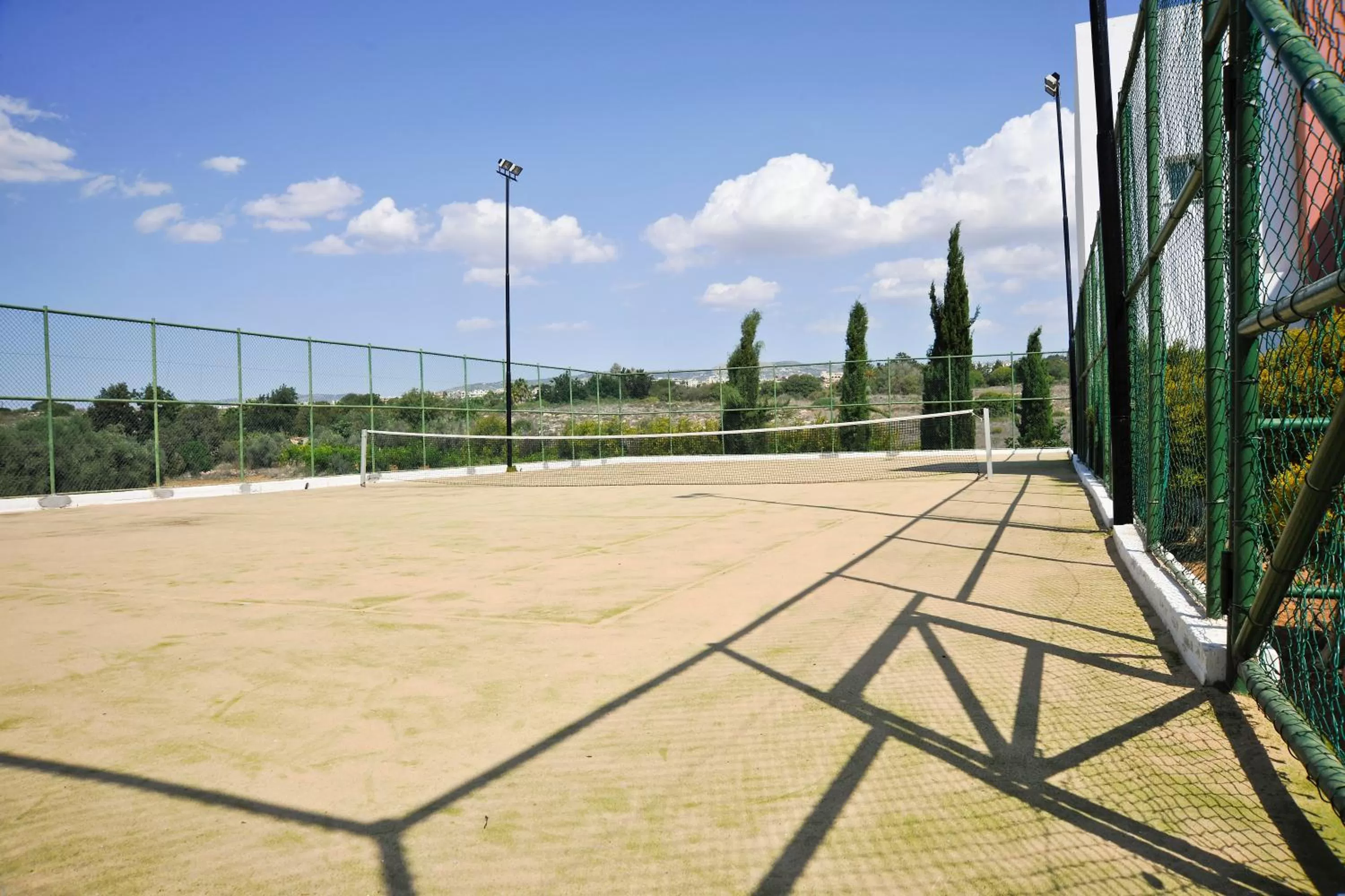 Tennis court in Akti Beach Hotel & Village Resort