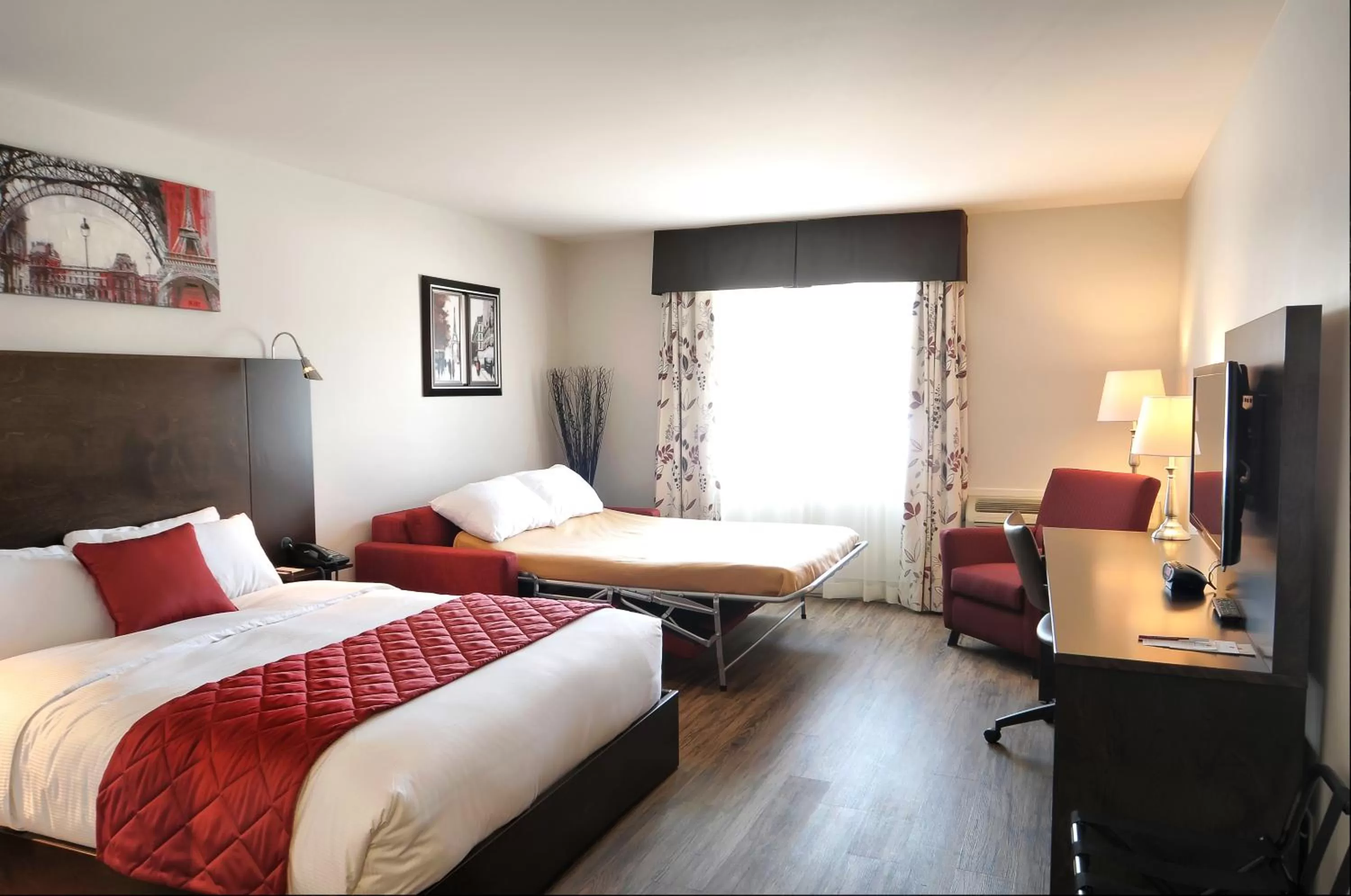 Photo of the whole room, Bed in Hôtel Le Floral