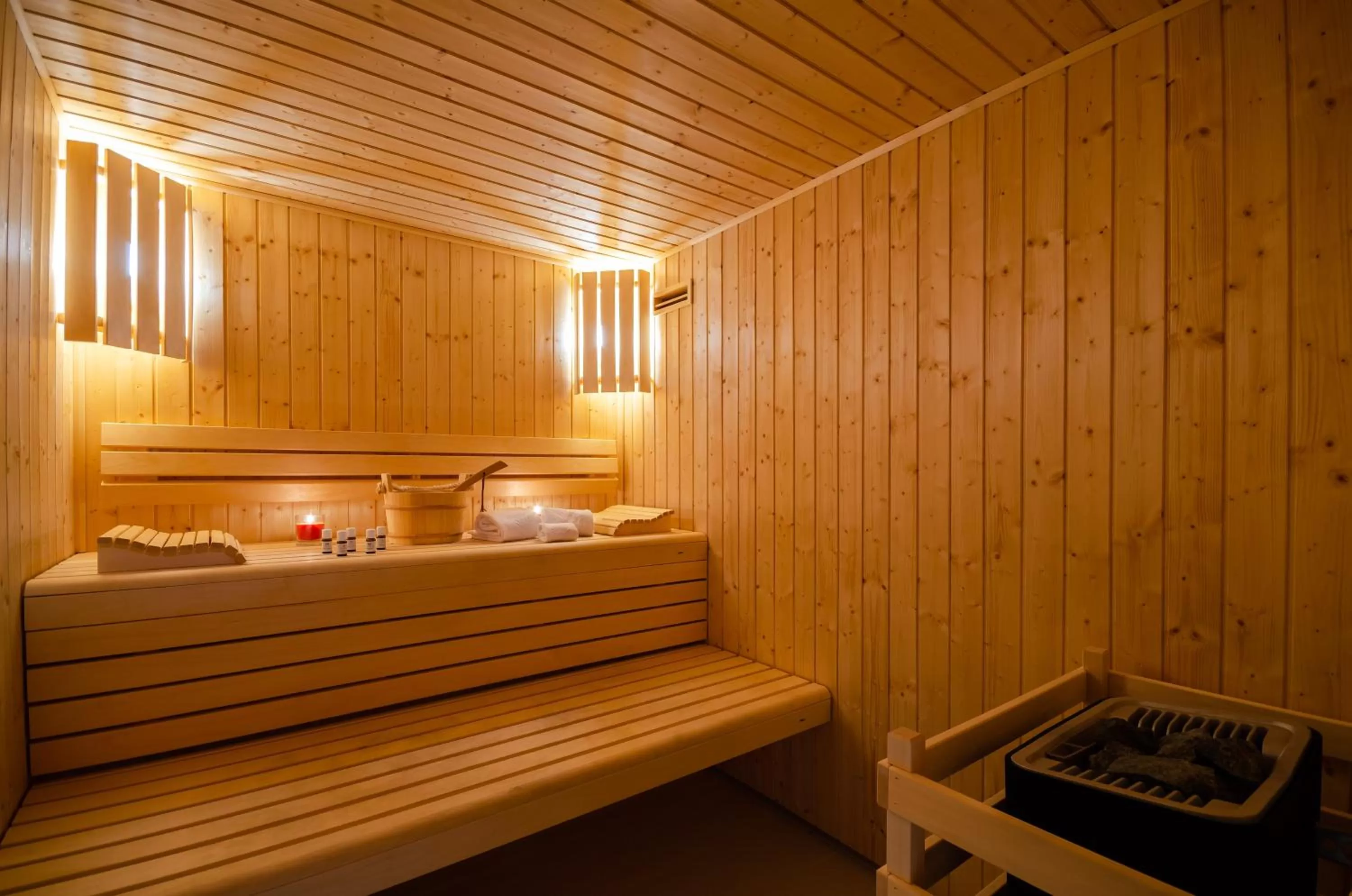 Sauna in Praia do Sal Resort and SPA