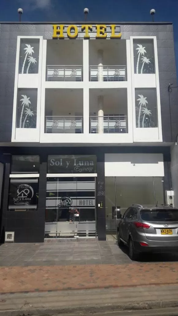 Lobby or reception, Property Building in Hotel sol y Luna