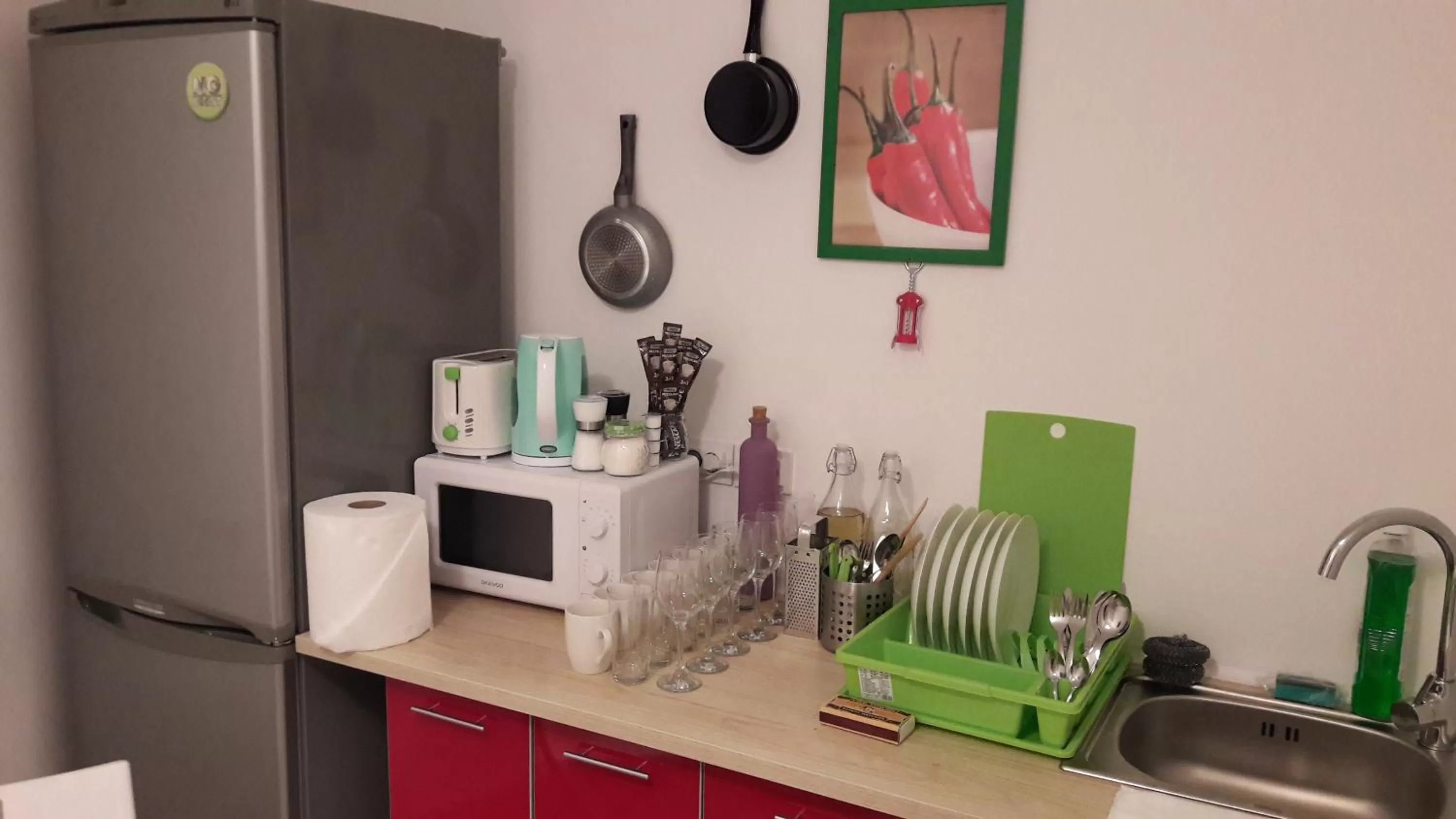 Kitchen/Kitchenette in The Floor Piata Unirii