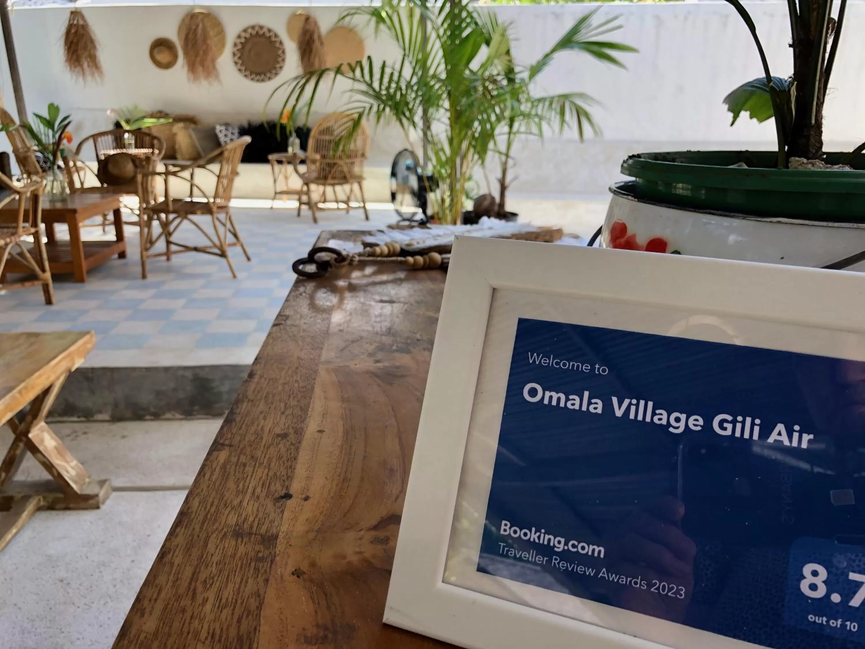 Property building in Omala Village Gili Air