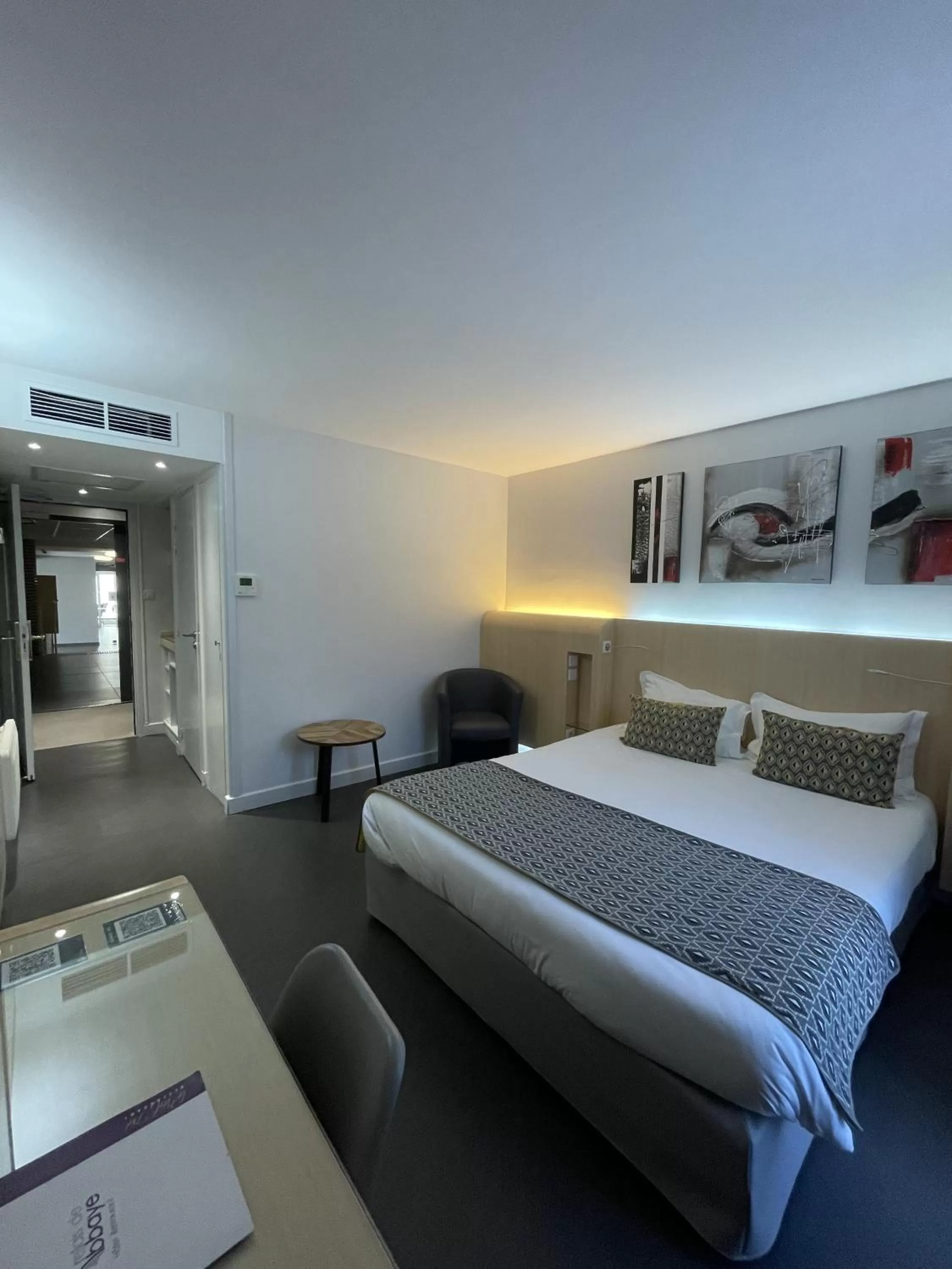 Bed in Relais De L'abbaye