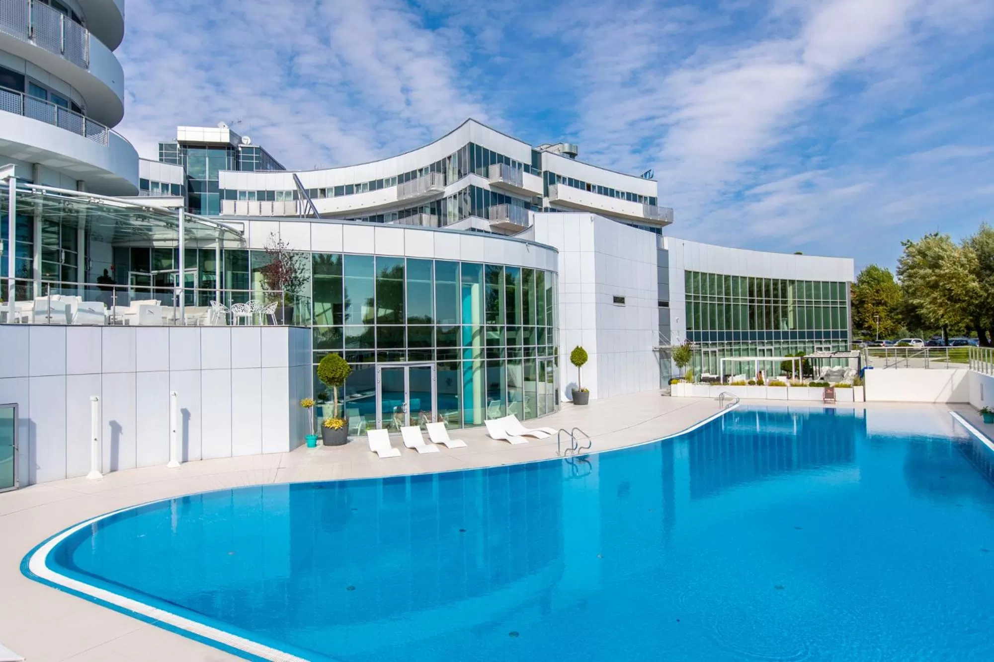 Swimming pool in Copernicus Toruń Hotel
