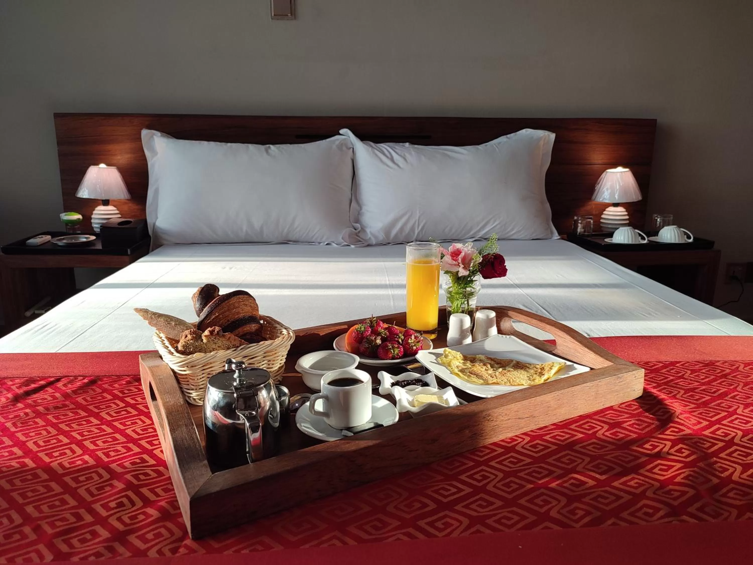 Bed in Valiha Hotel Antananarivo