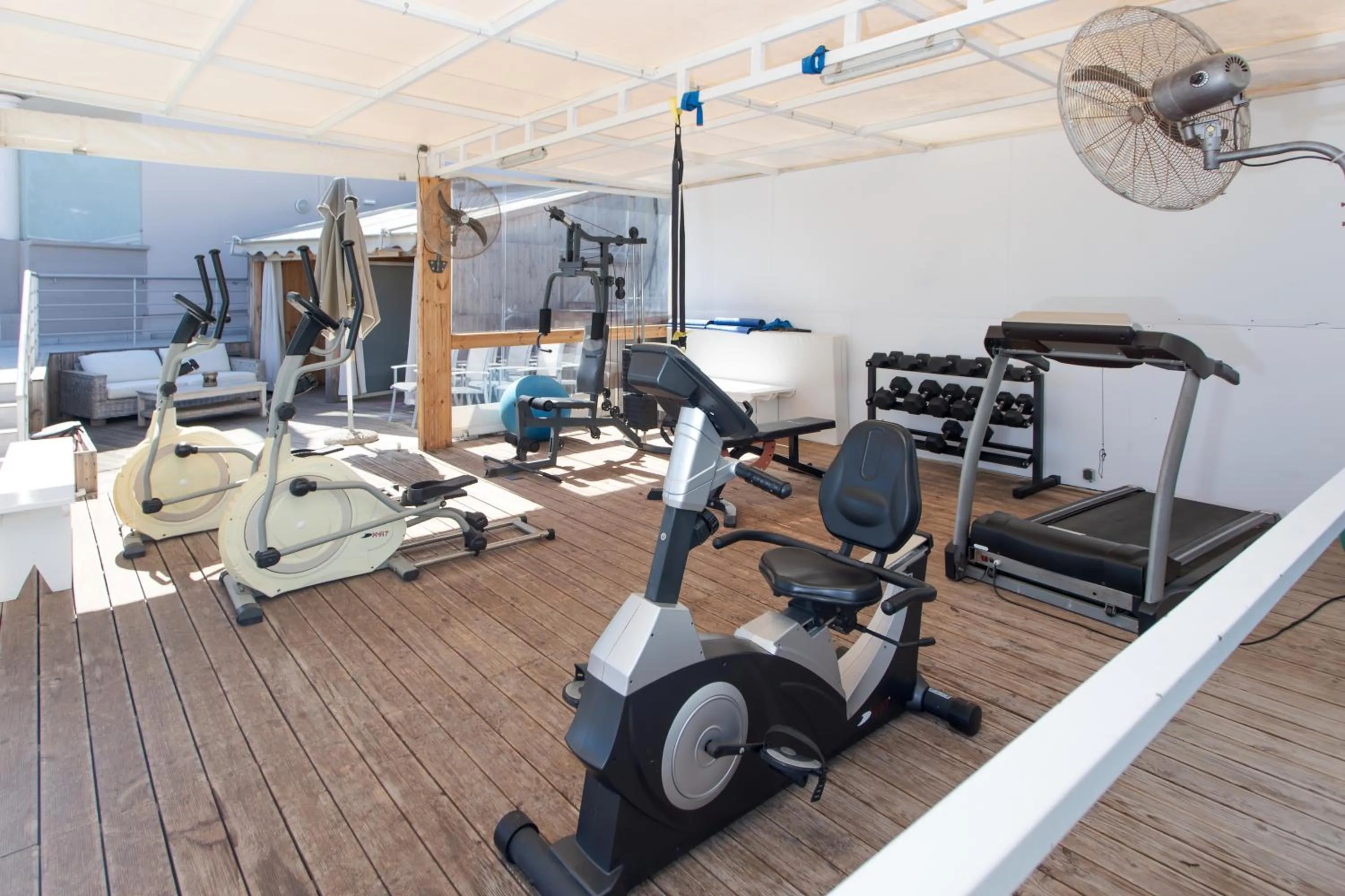 Fitness centre/facilities in Georgioupolis Beach Hotel