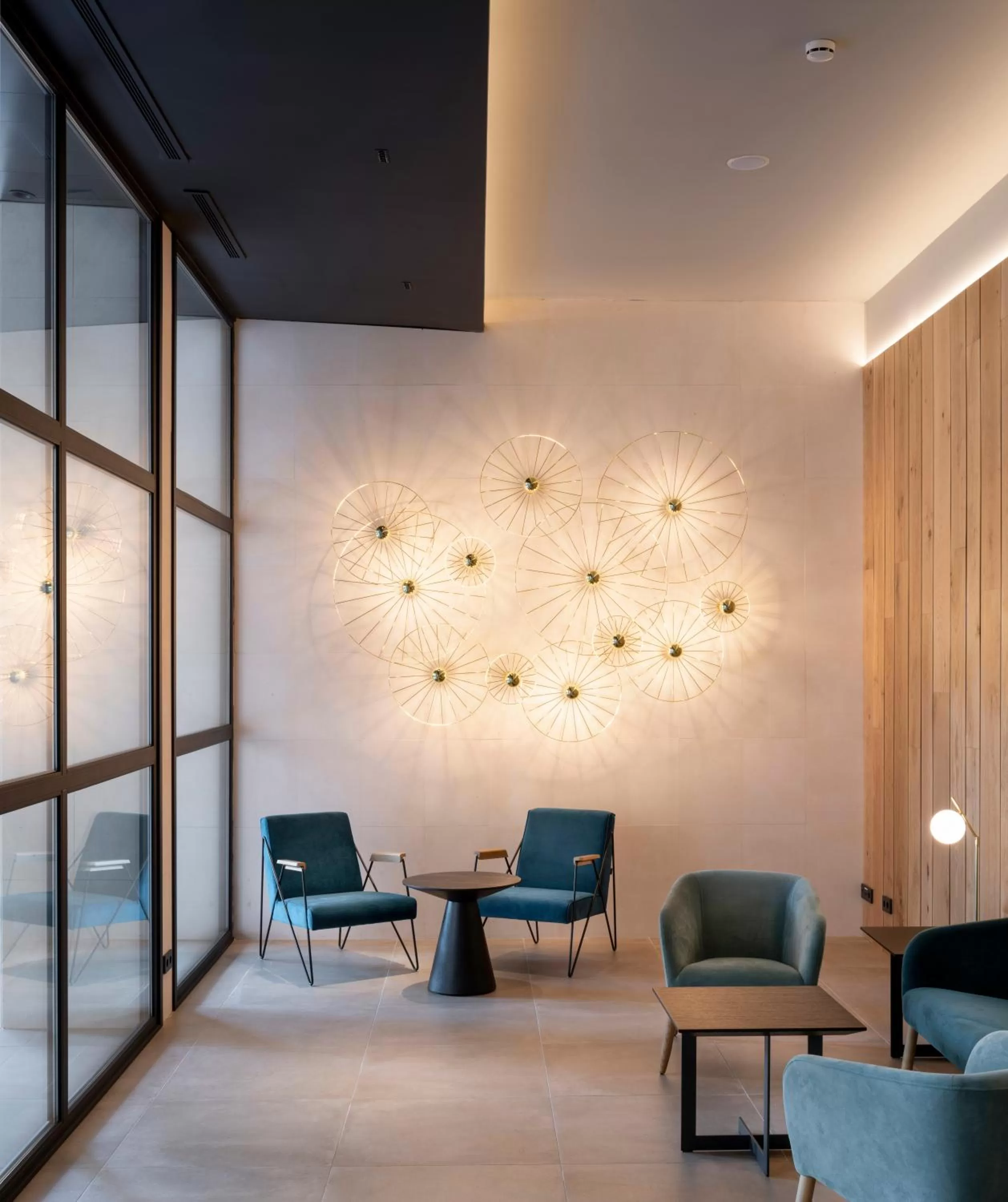 Lobby or reception in Hotel Ciudad de Logroño