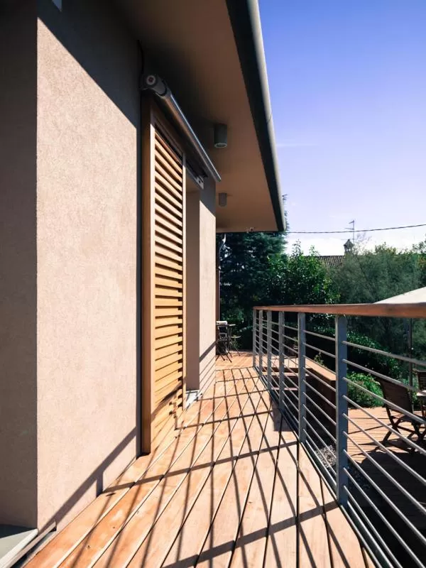Property building, Balcony/Terrace in B&B La Casa di Angela