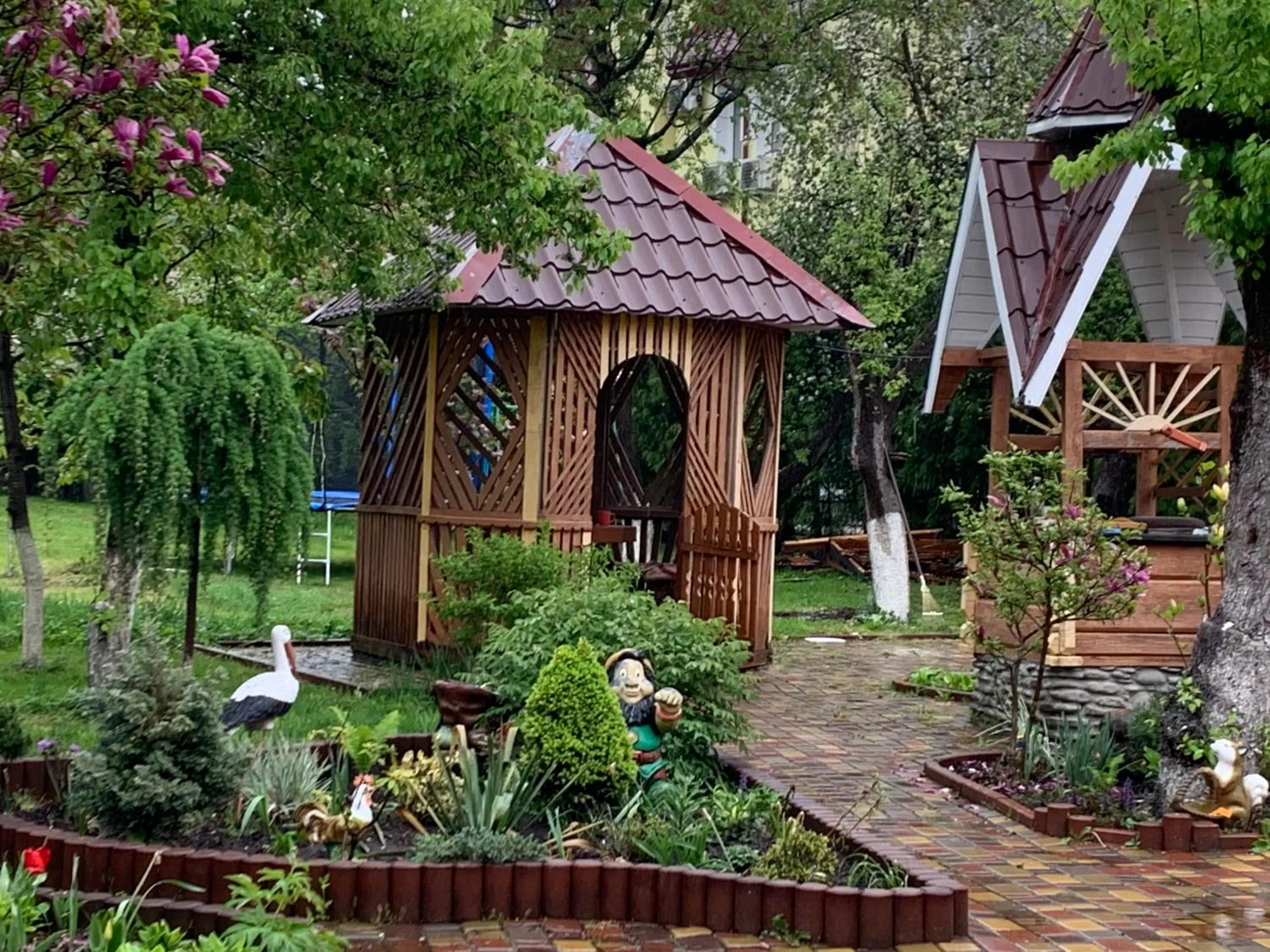 Facade/entrance in Villa Yaryna