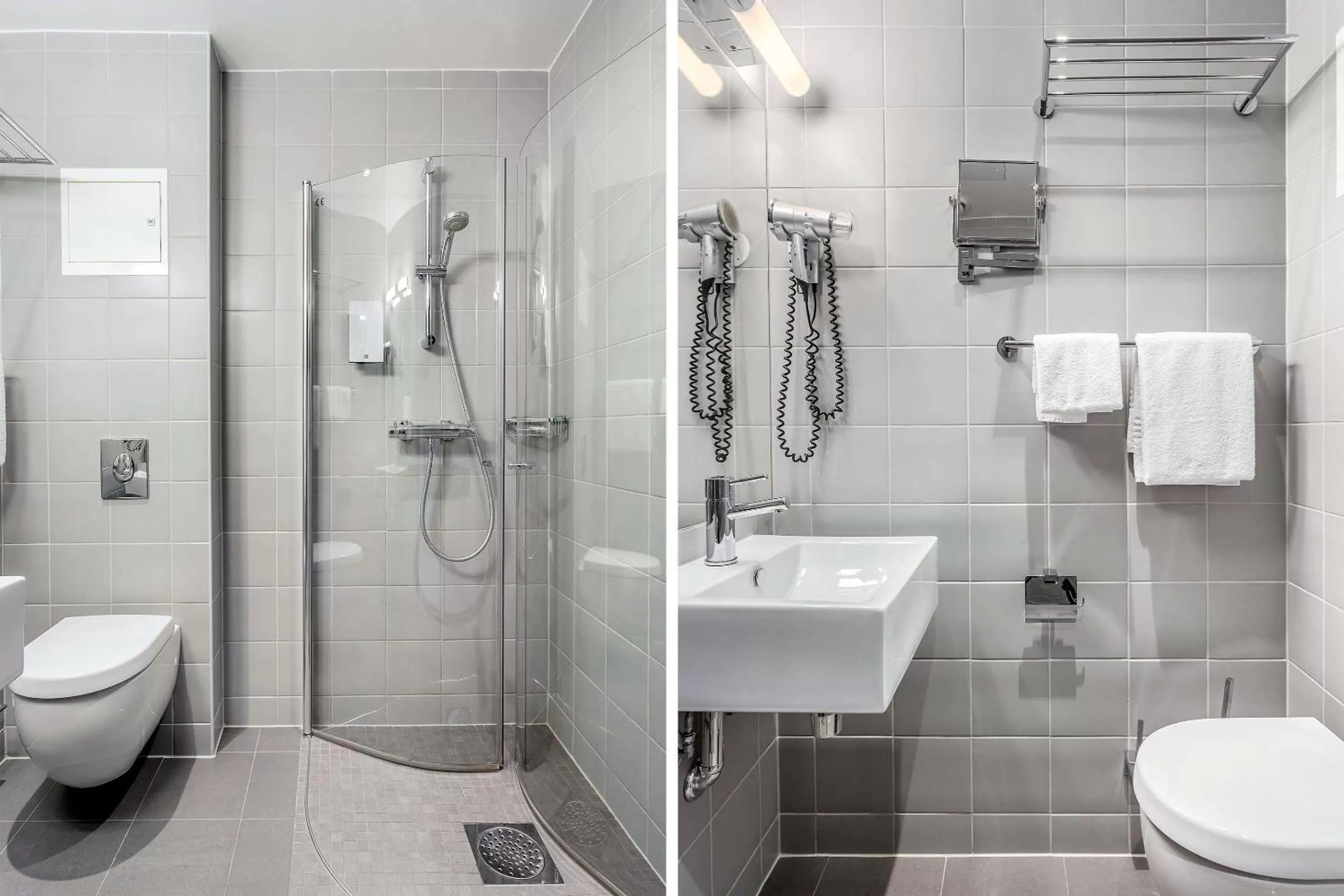 Bathroom in Saga Hotel Oslo, WorldHotels Crafted