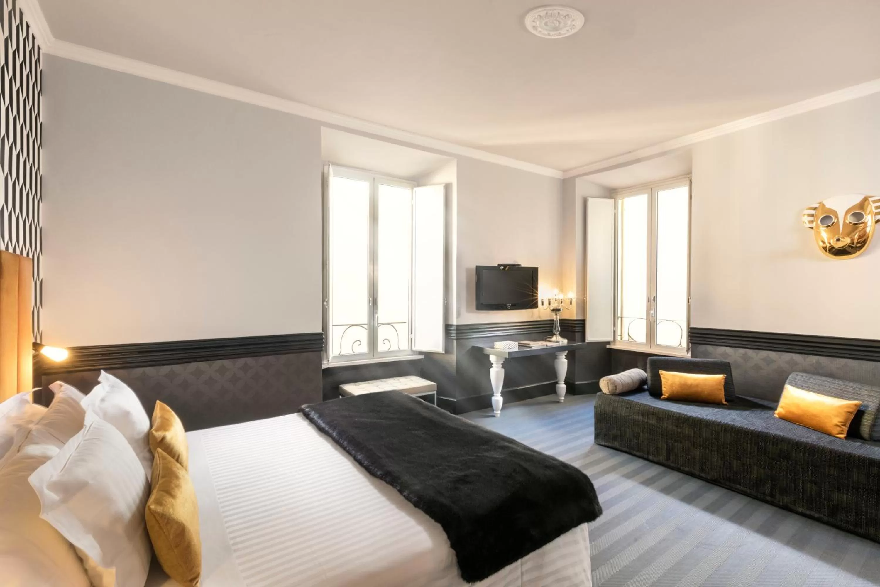 Bedroom, Bed in Hotel Palazzo Manfredi – Small Luxury Hotels of the World