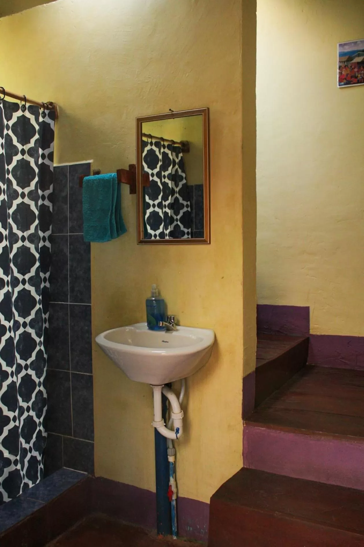 Bathroom in Eco-Hotel Mayachik