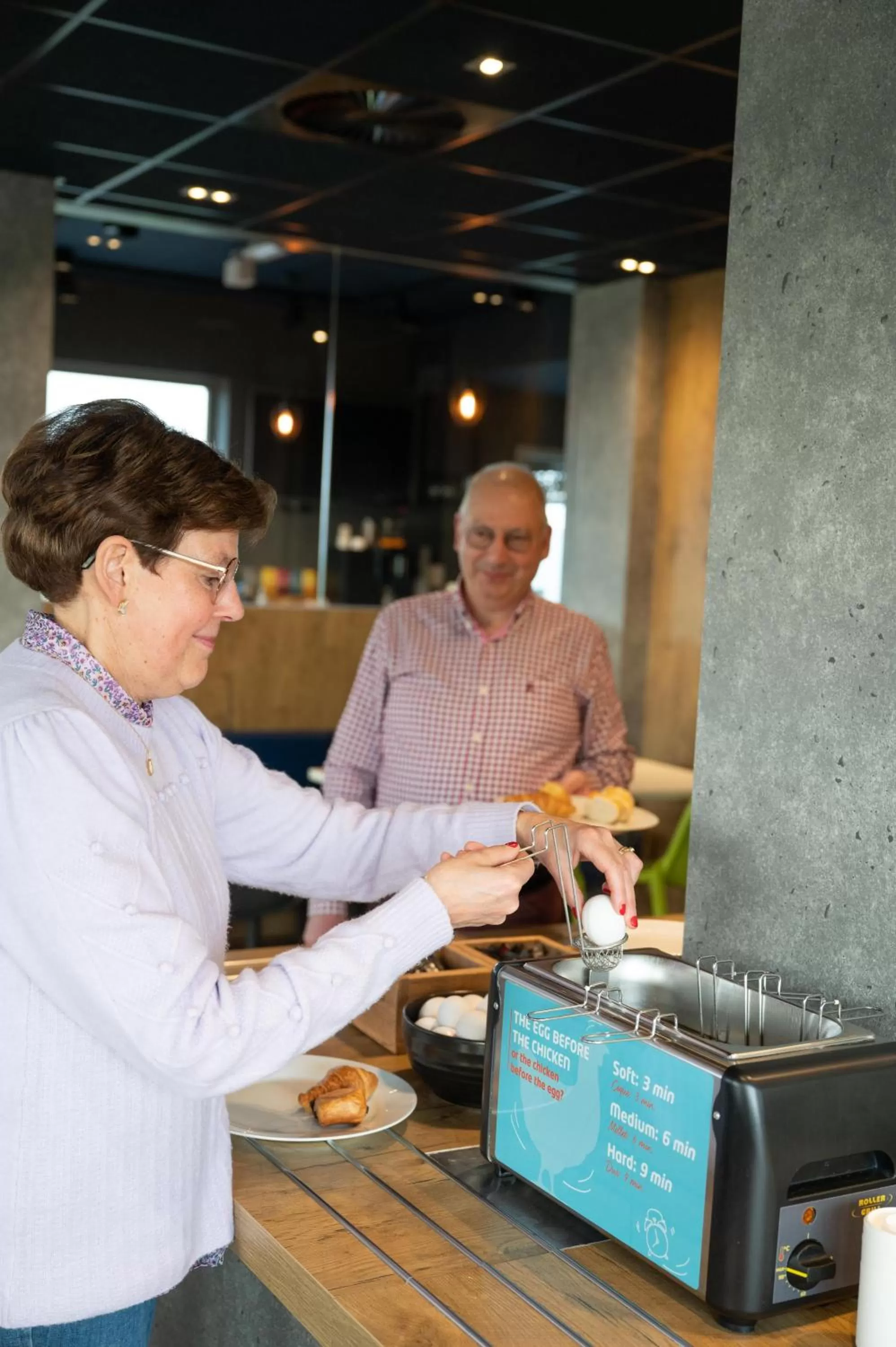 Breakfast in ibis budget Oostende Airport