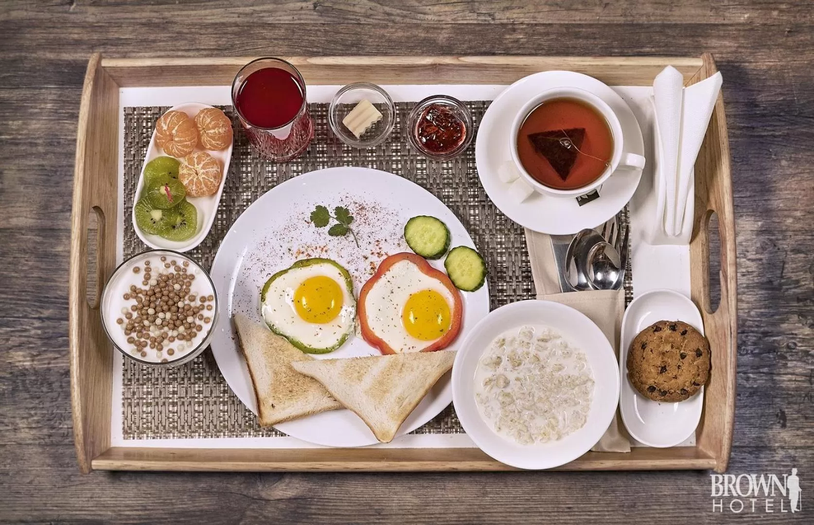 Breakfast in Brown Hotel