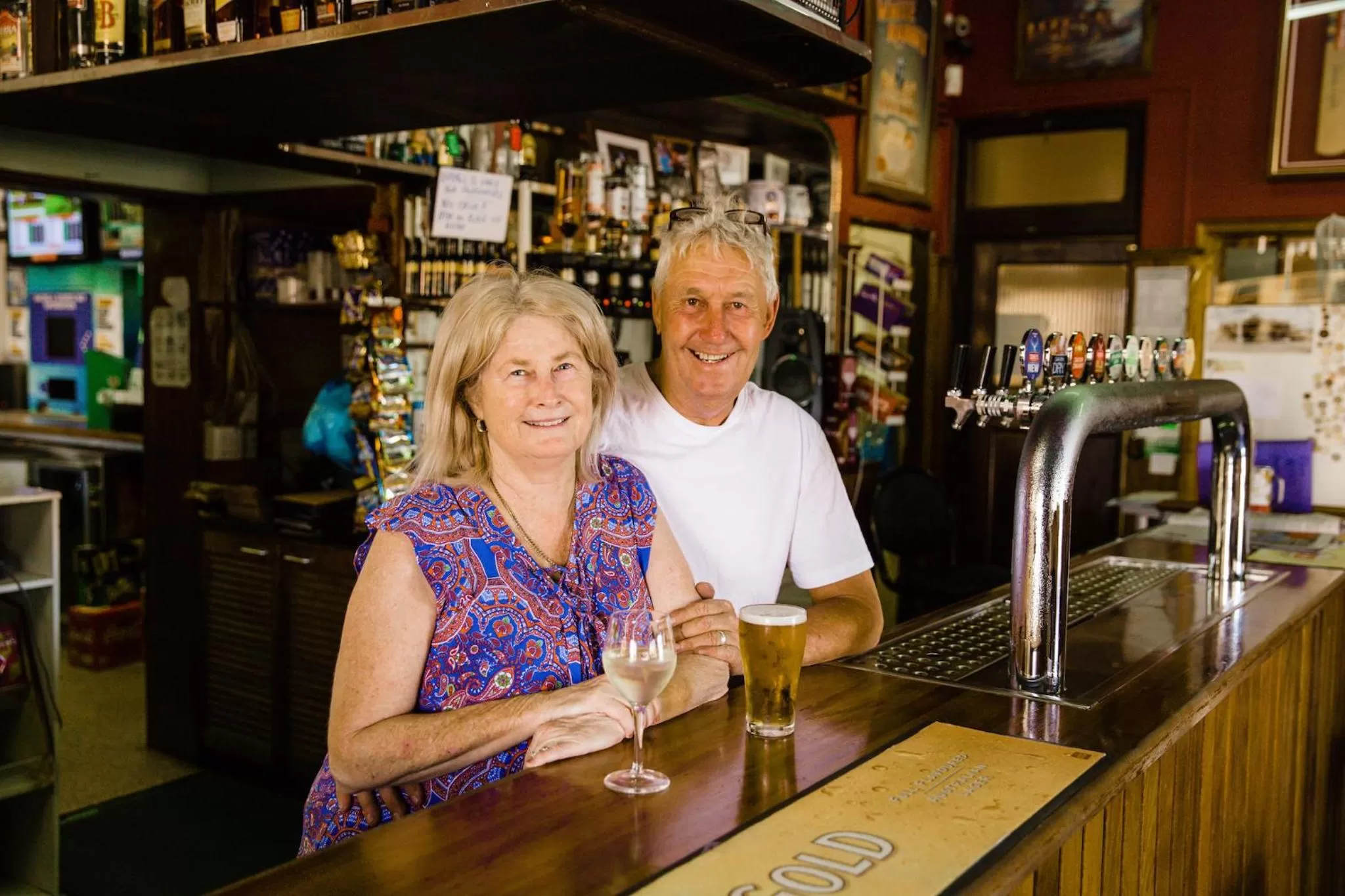 Staff in Bank Hotel Dungog