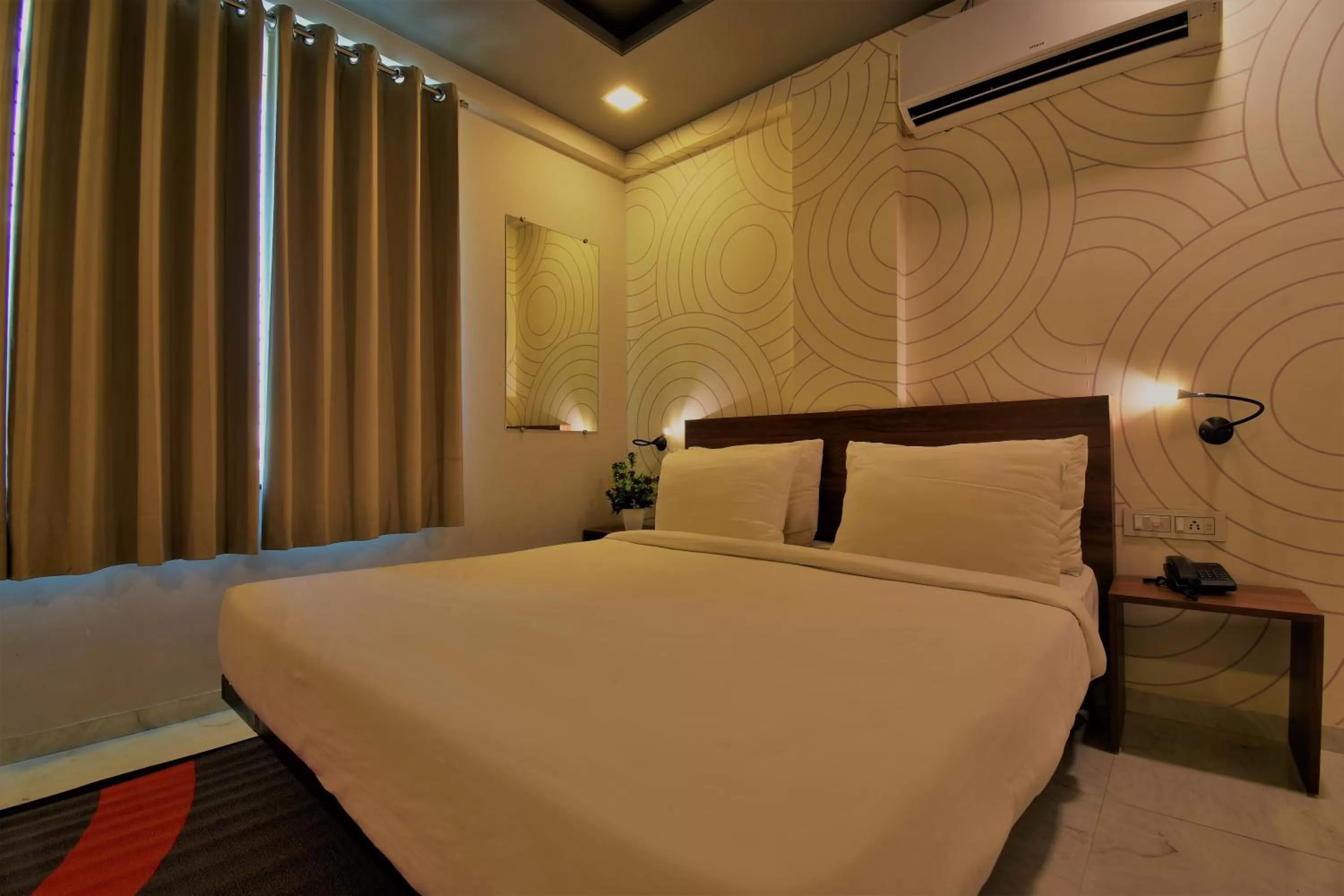 Bed in Manomay Homes