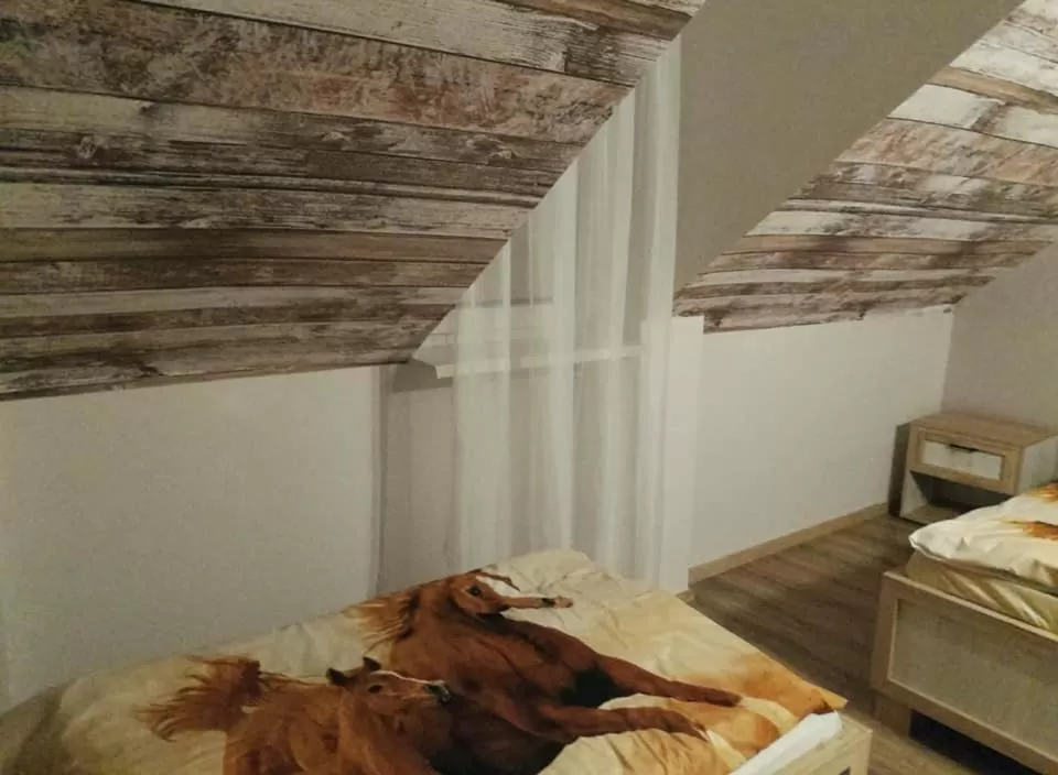 Bed in Mátyus Udvarház Kengyel Fogadó Eger