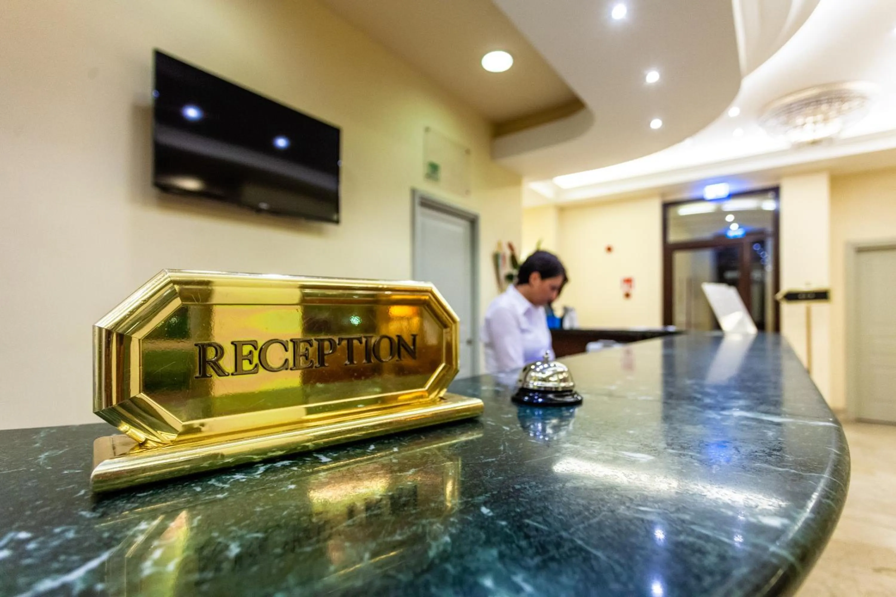 Lobby or reception in Europa Palace Hotel