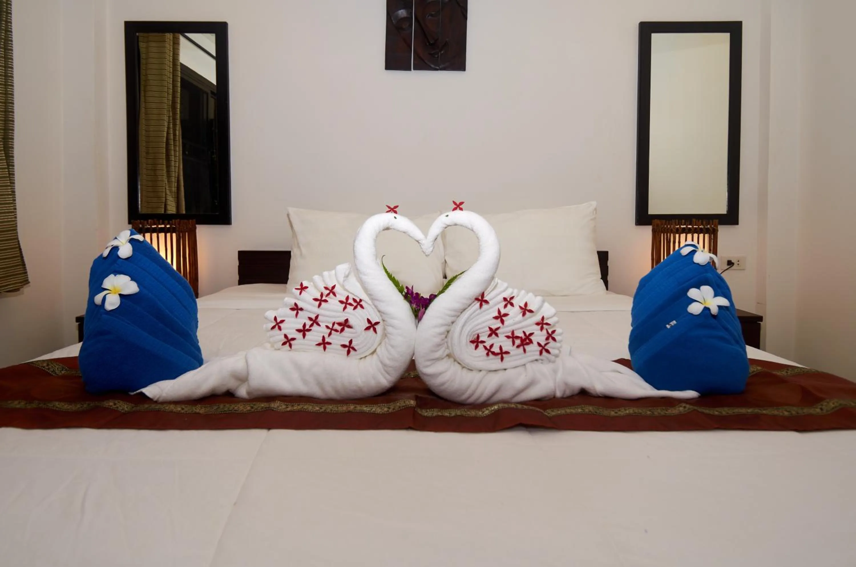 Decorative detail, Bed in Phuket Riviera Villas Hotel