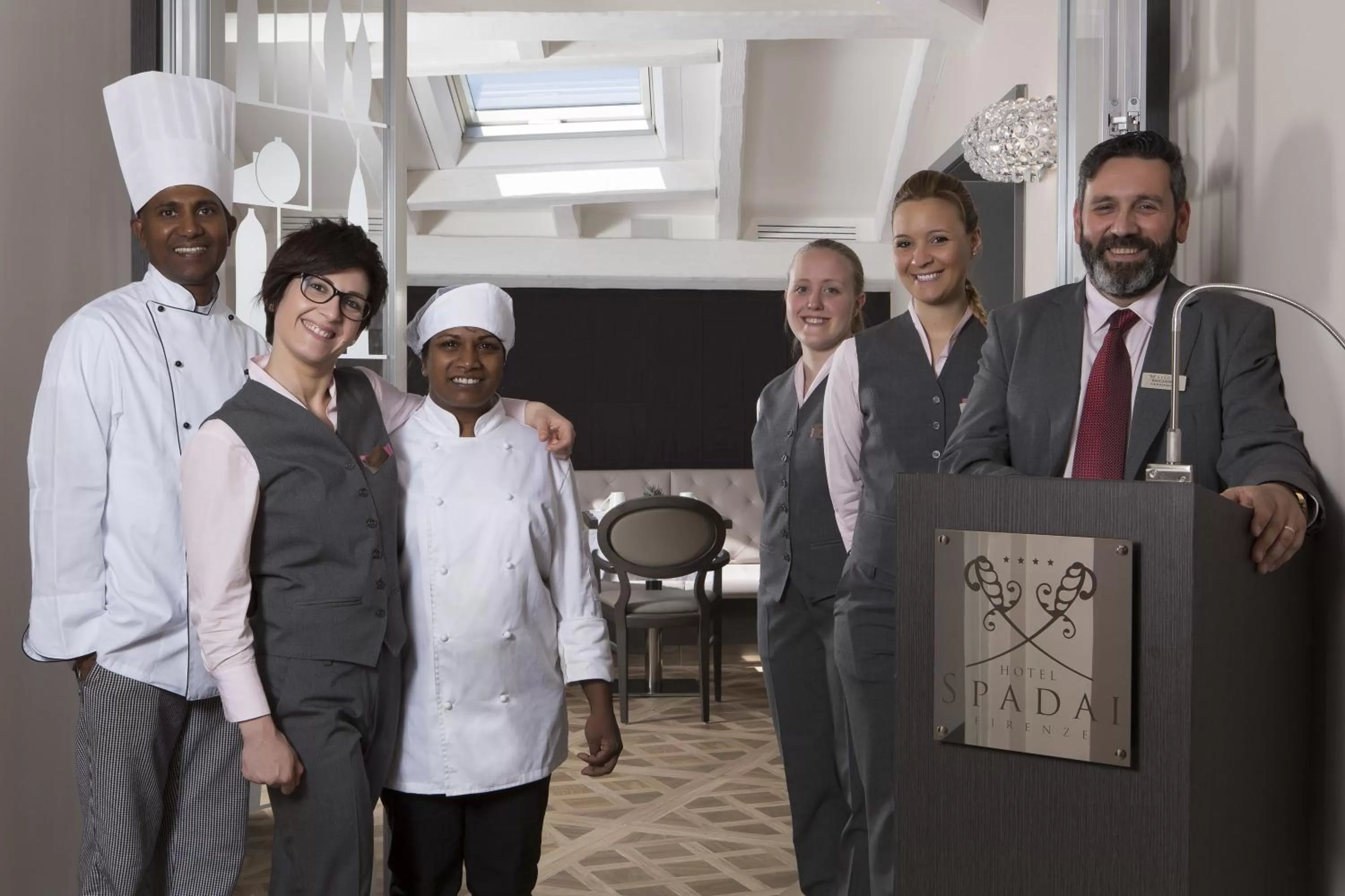 Staff in Hotel Spadai