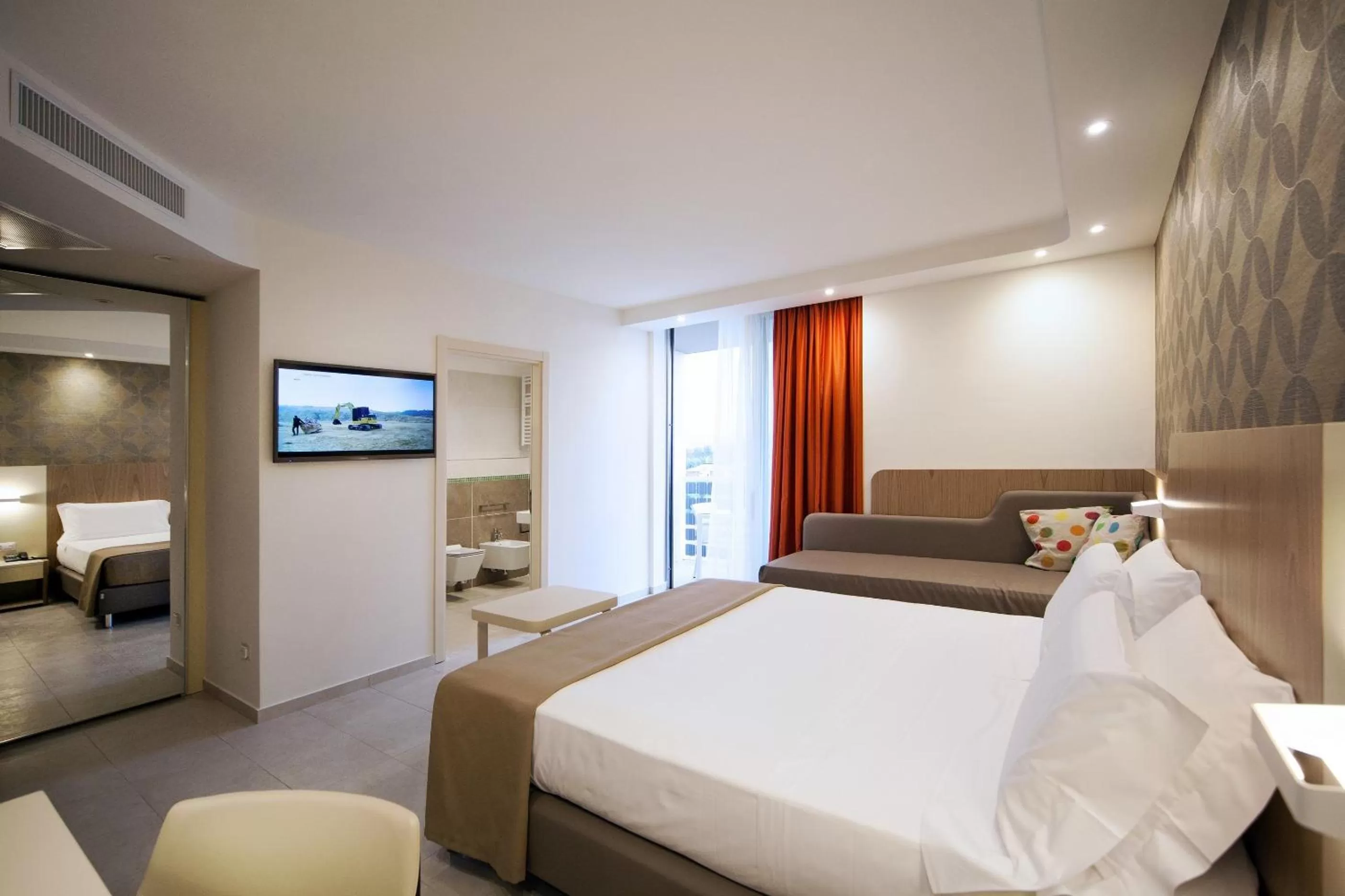 Bedroom, Bed in Hotel Aria