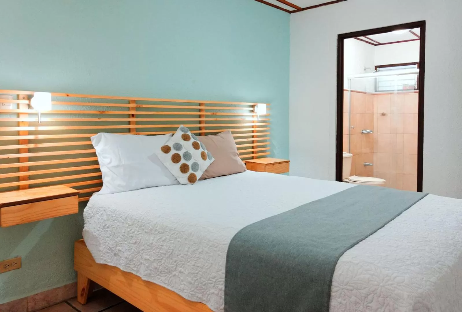 Bed in Trebol Amarillo Bed & Breakfast