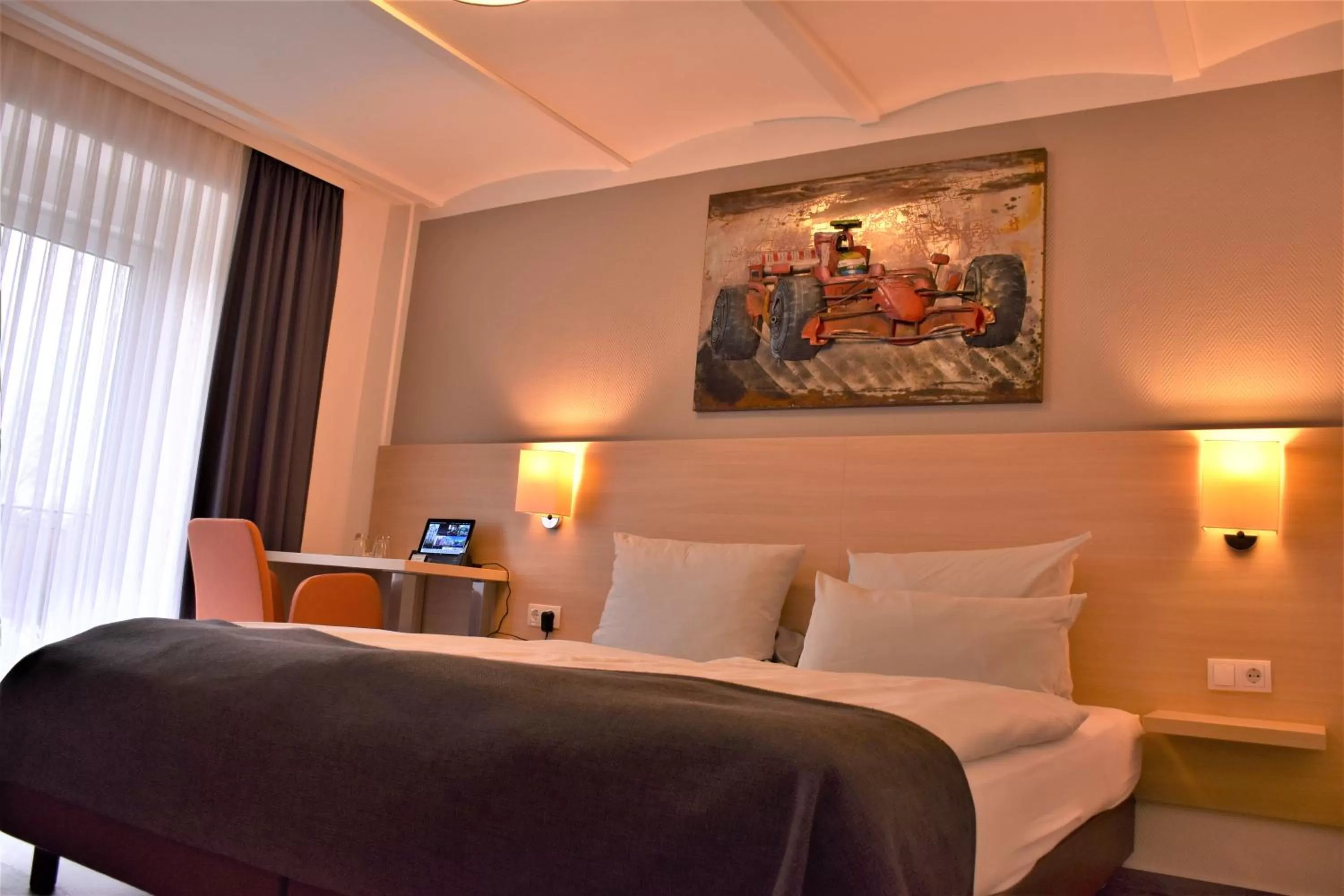 Bed in Altes Eishaus, Hotel & Restaurant