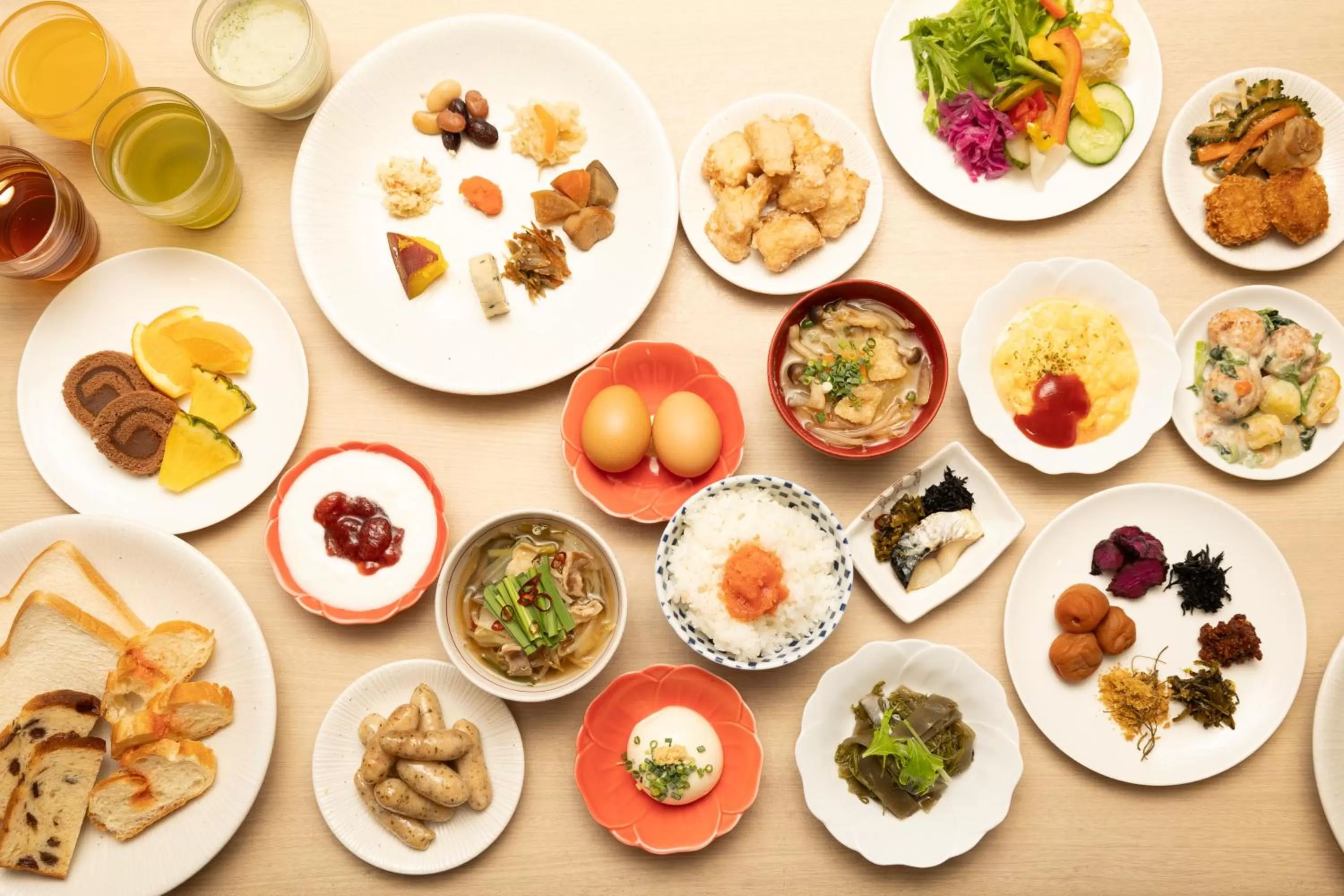 Breakfast in Shizutetsu Hotel Prezio Hakataekimae