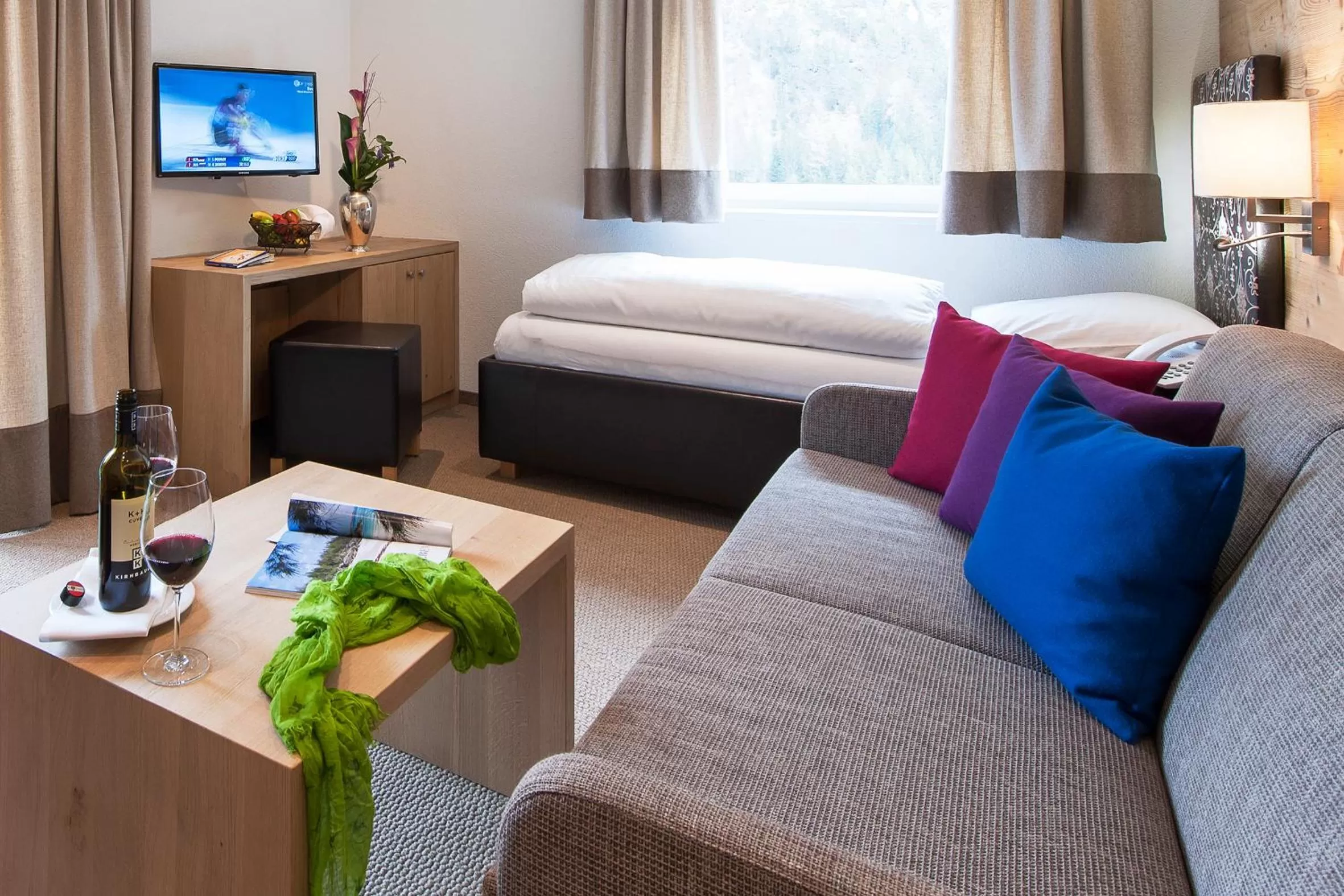 Photo of the whole room, Bed in Das Lafairs