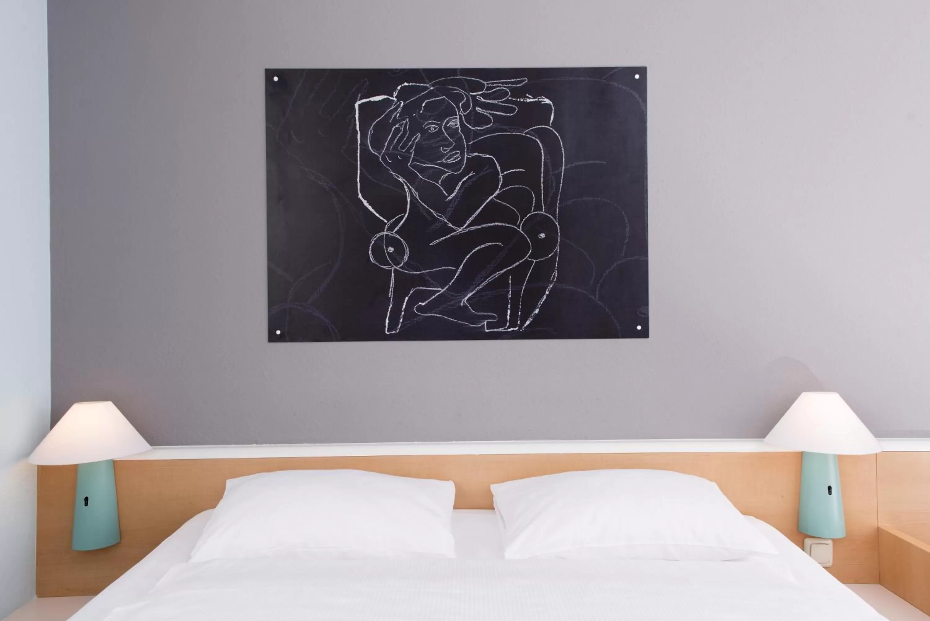 Decorative detail in ibis Berlin City Nord