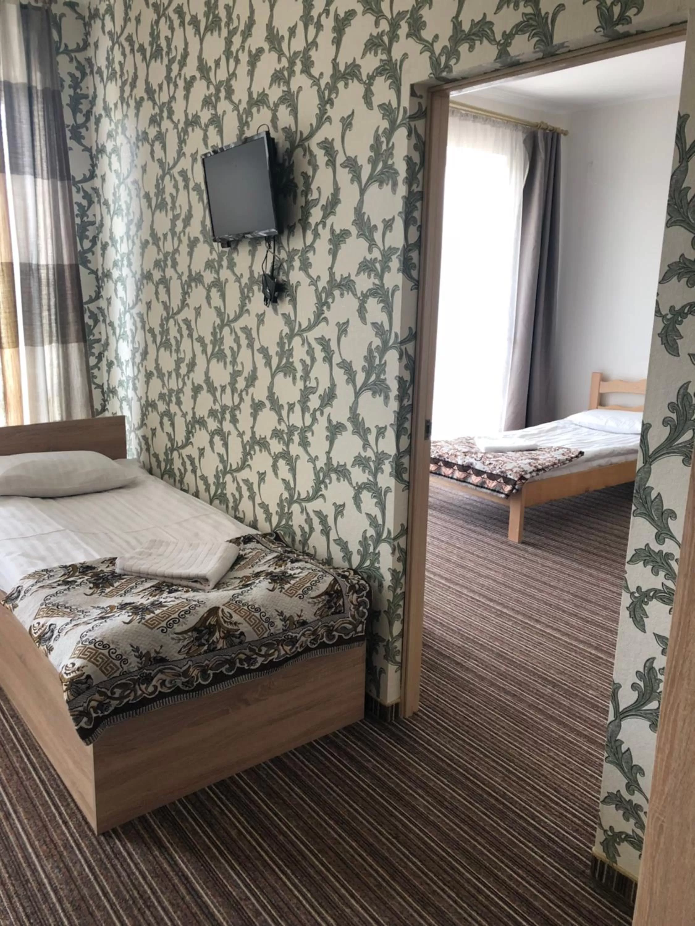 Bed in Motel Kurortnyy & SPA