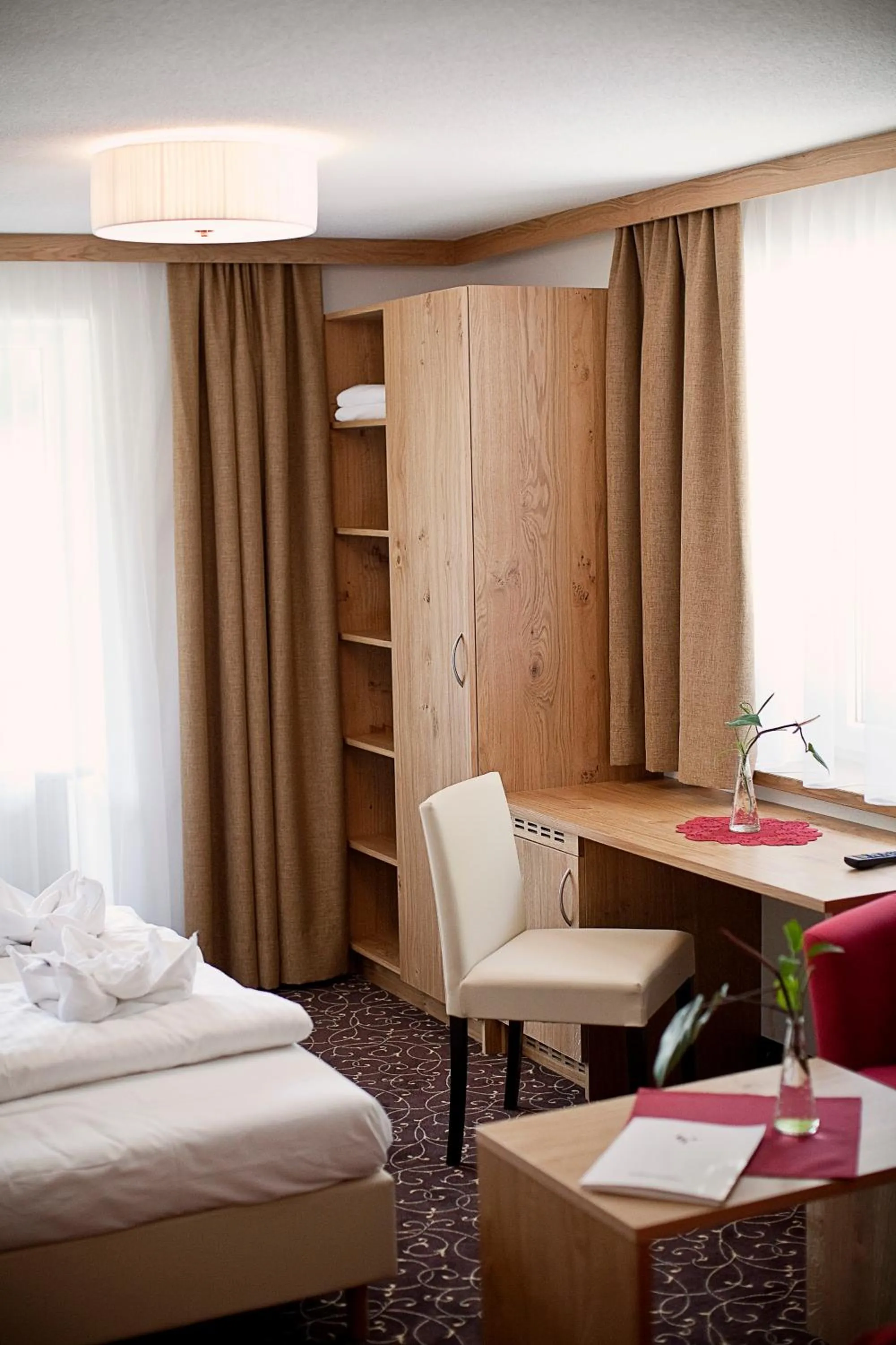 Decorative detail, Bed in Hotel Erika