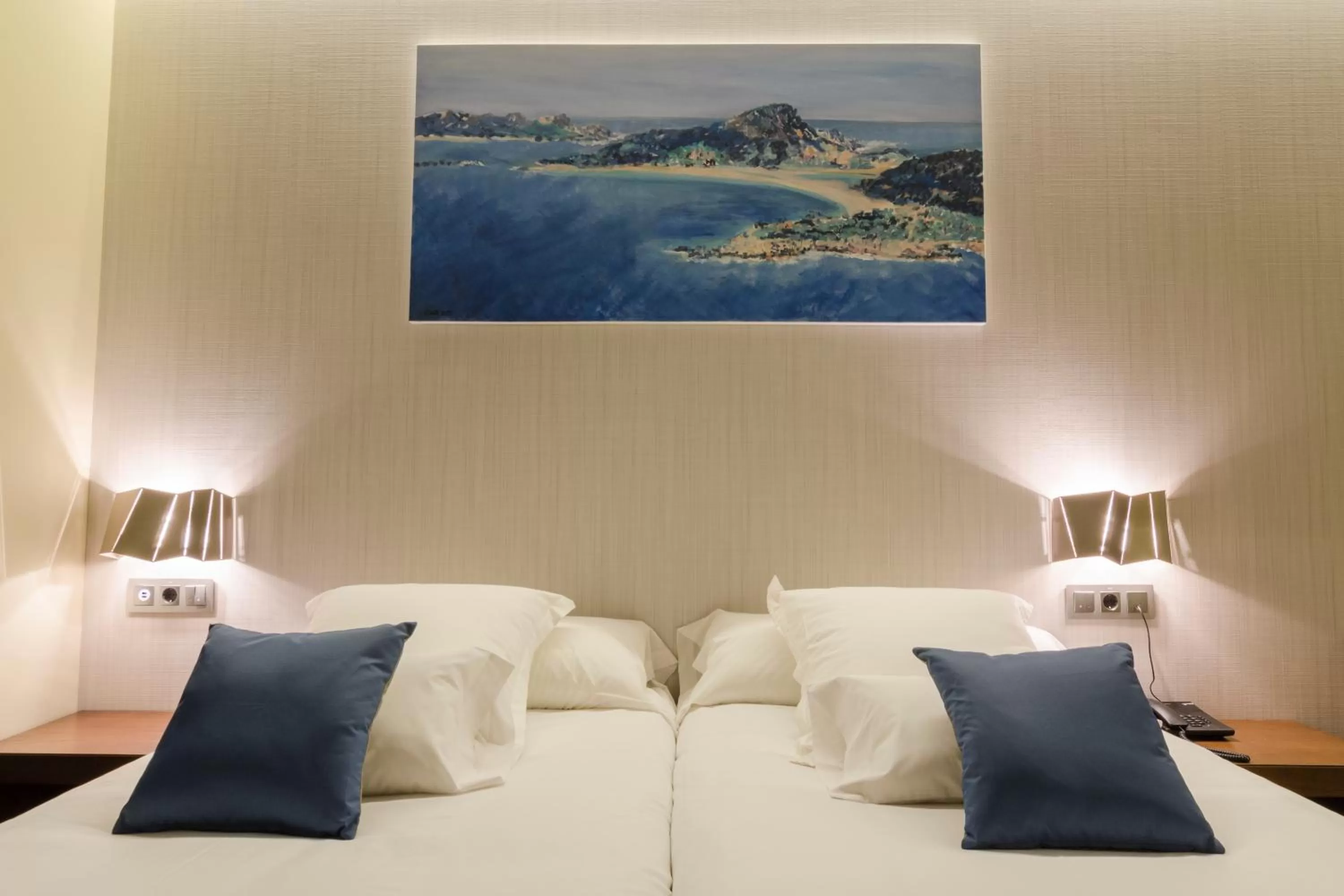 Decorative detail, Bed in Agua de Mar Hotel Boutique