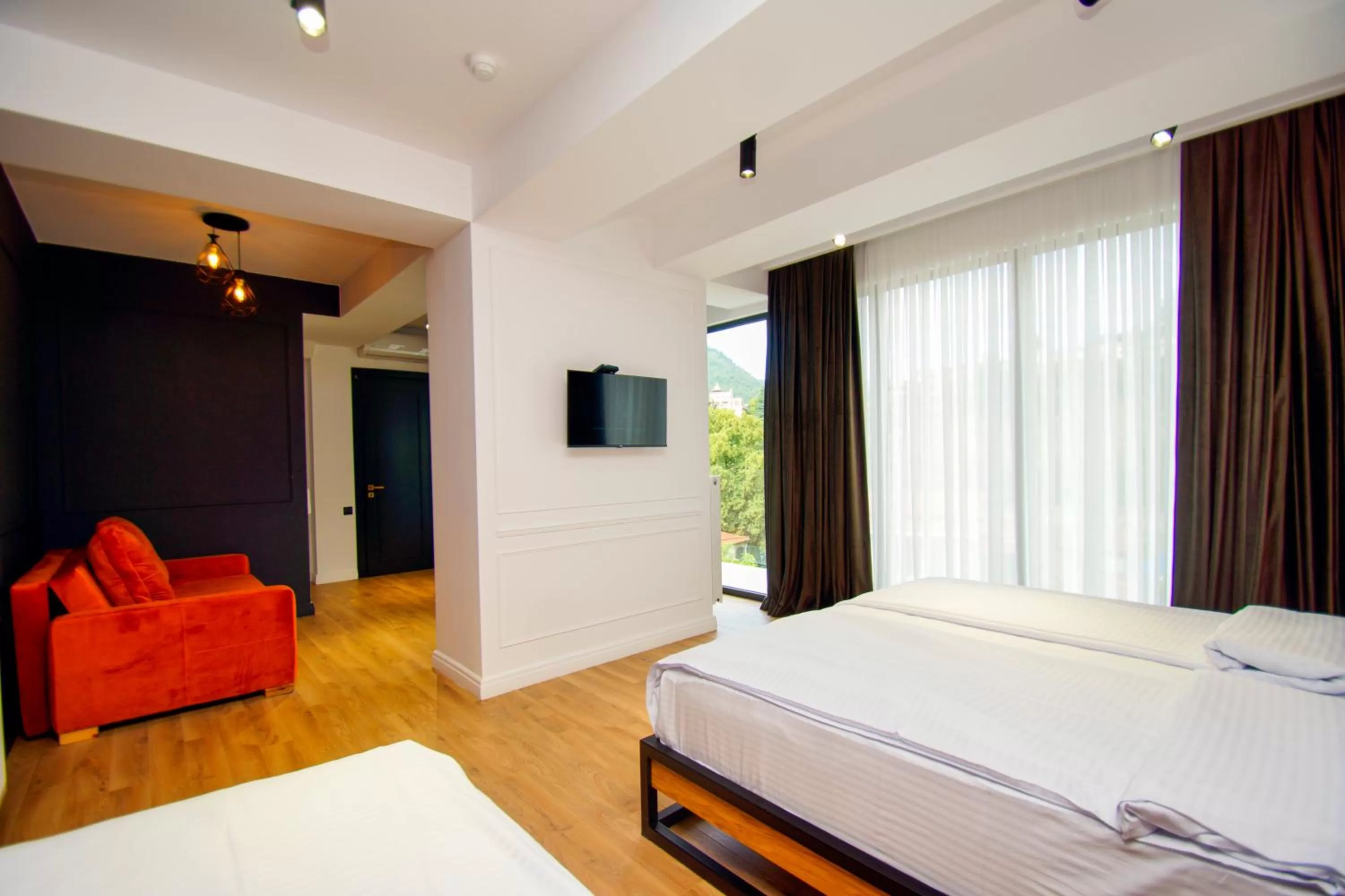 Photo of the whole room, Bed in Borjomi Bridge Hotel