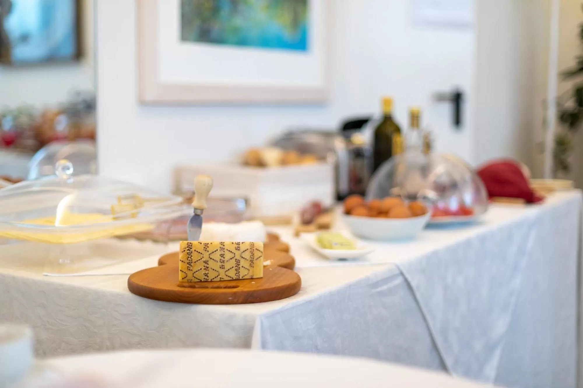 Breakfast in Hotel La Nuova Rotaia