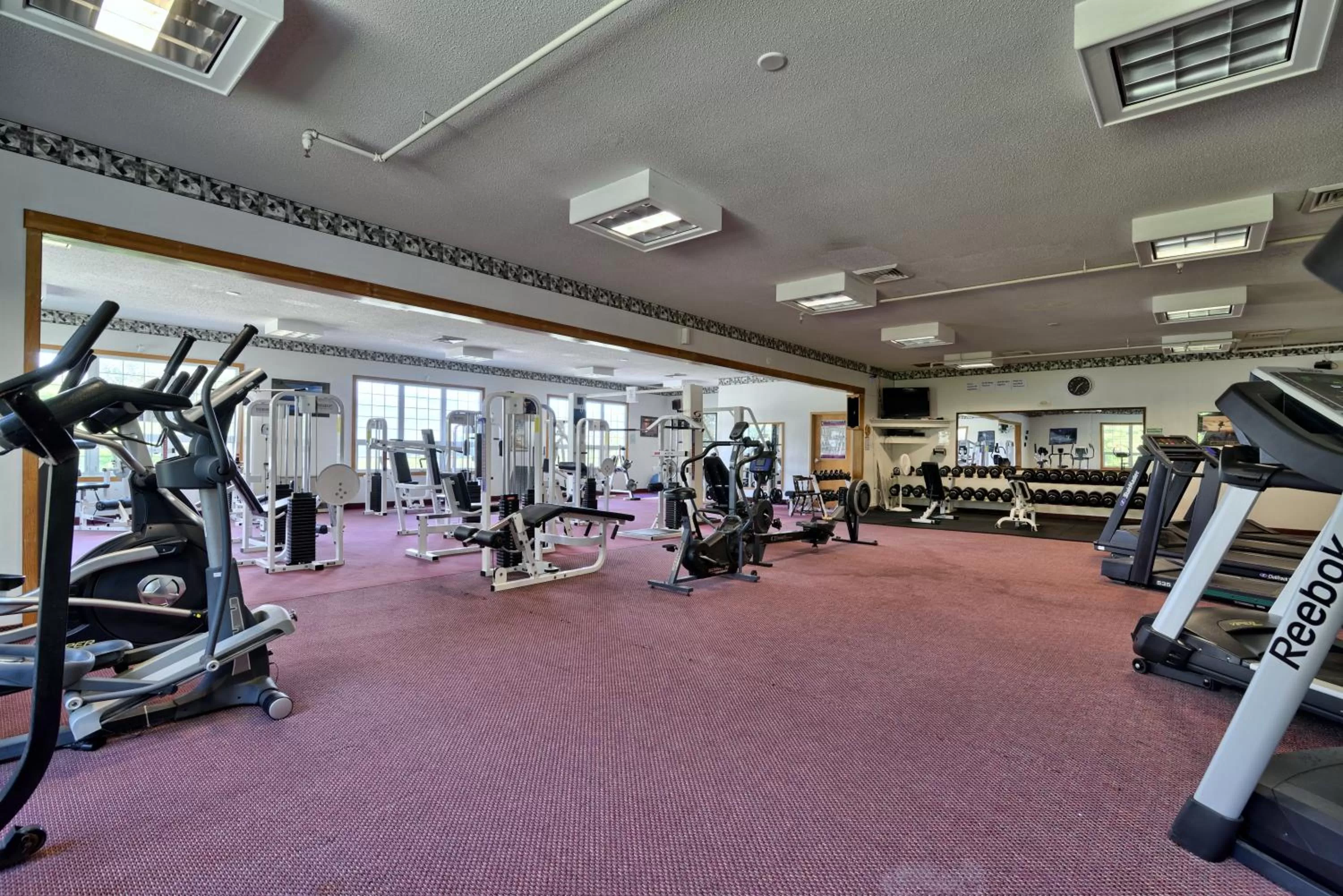 Fitness centre/facilities in Cabot Inn & Suites