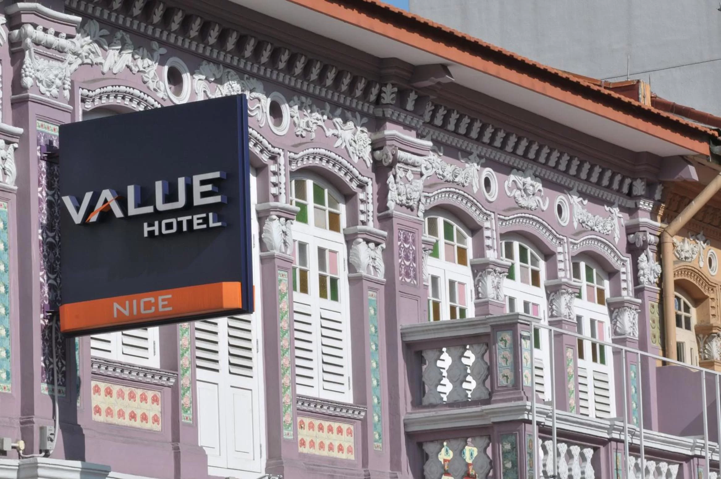 Facade/entrance in Value Hotel Nice