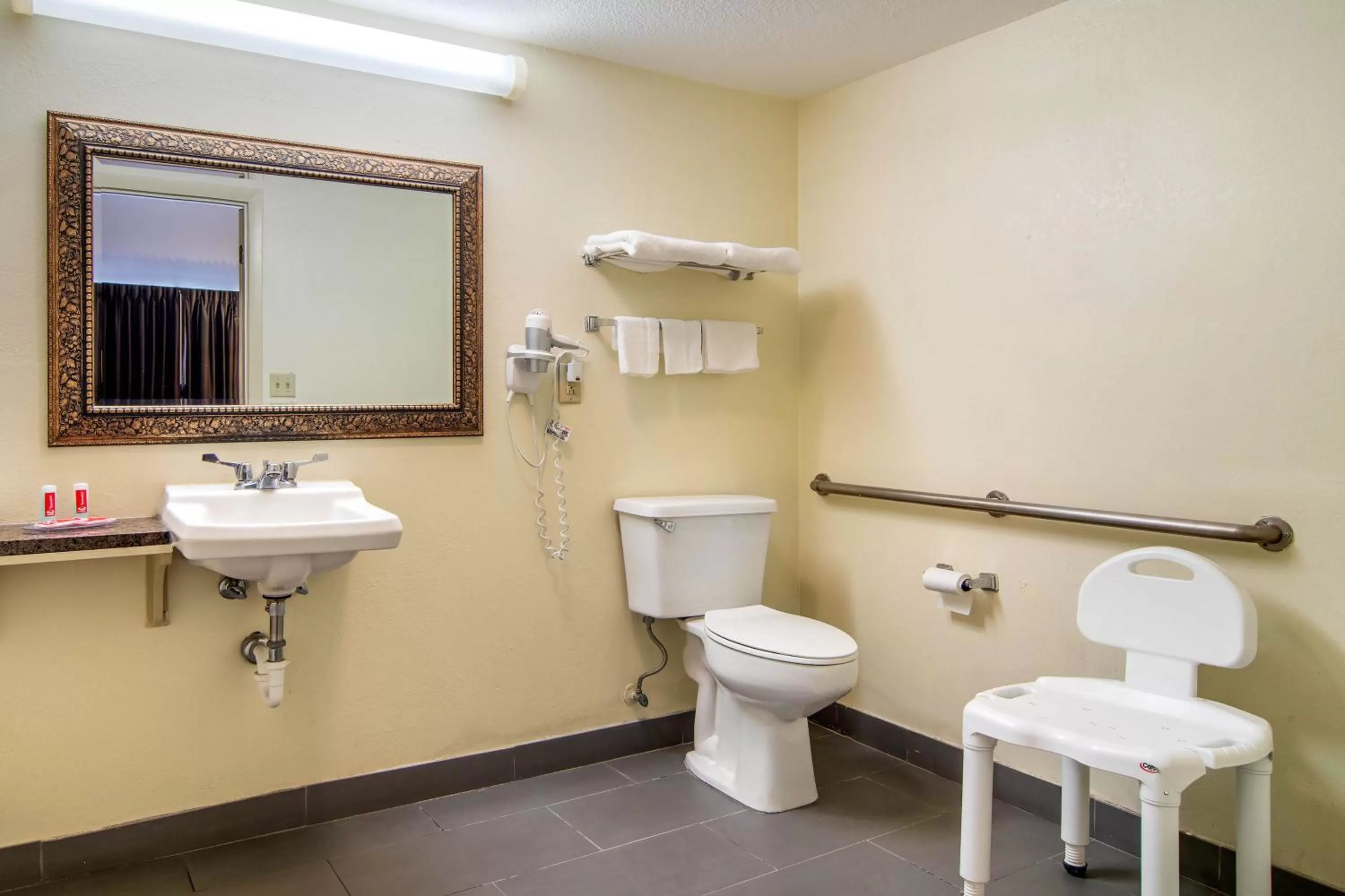 Bathroom in Econo Lodge Inn & Suites