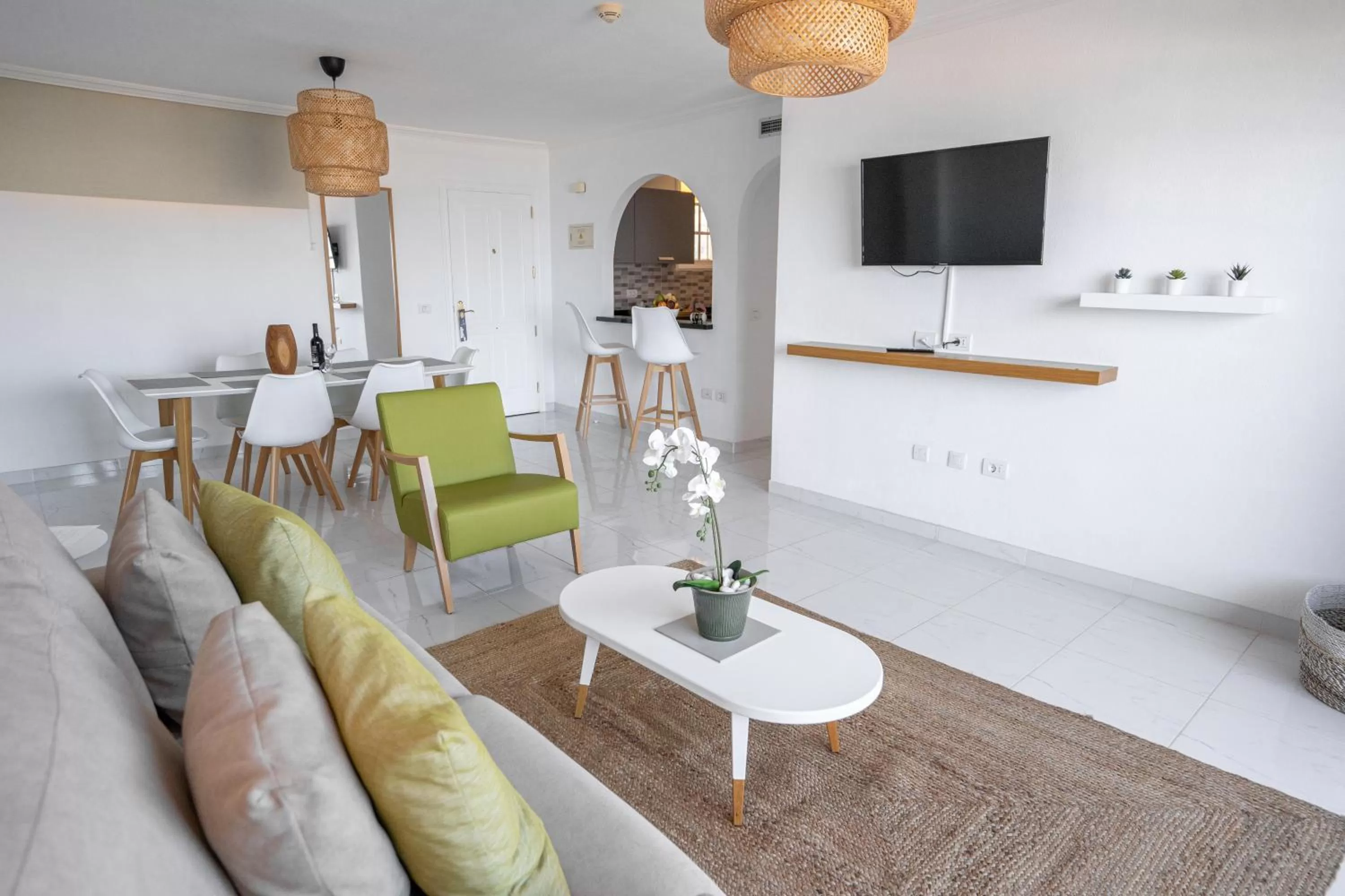 Living room in El Marques Palace by Intercorp Group