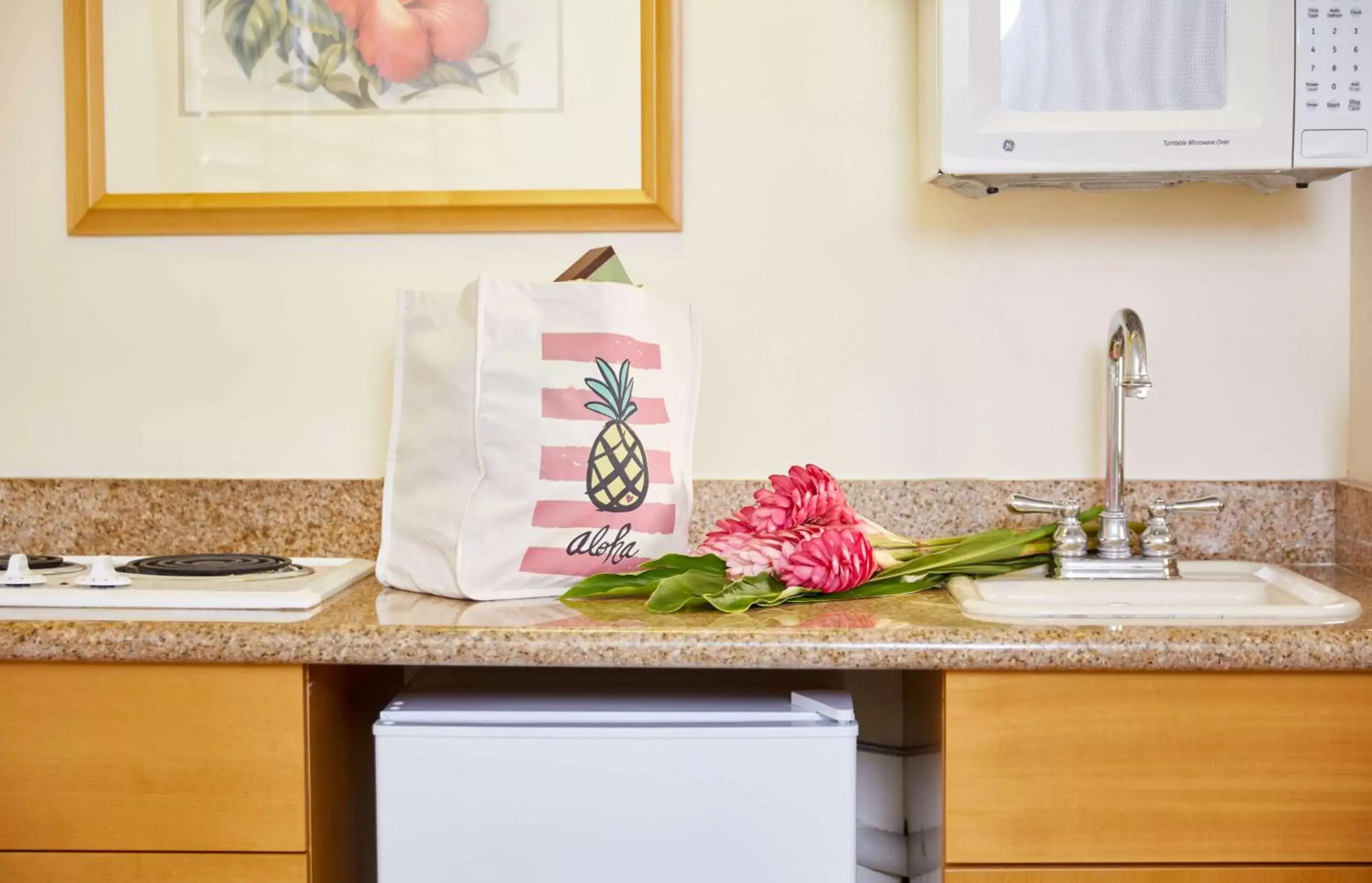 Family Room Kitchenette in OHANA Waikiki East by OUTRIGGER Family Room Kitchenette in OHANA Waikiki East by OUTRIGGER