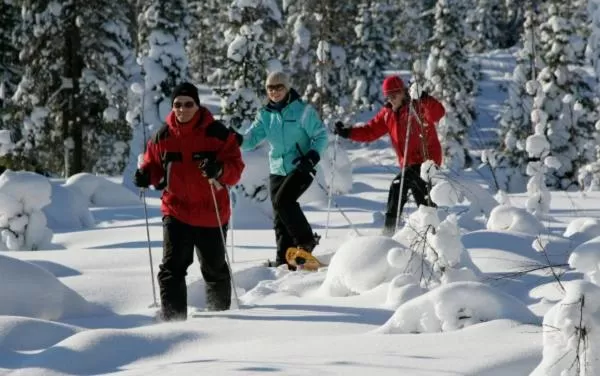 Winter in Karemajat Panorama hotel