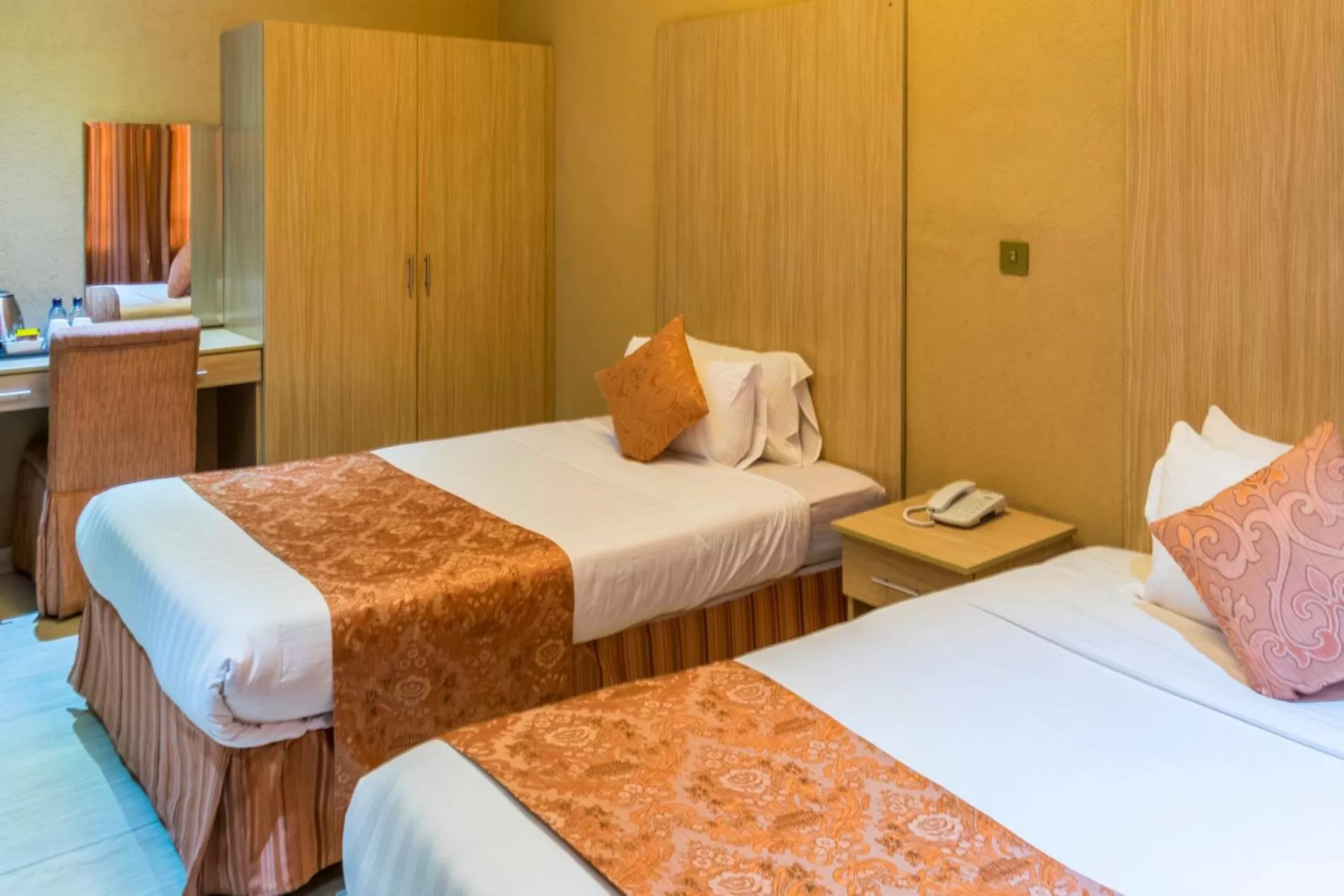 Bed in Hotel Waterbuck