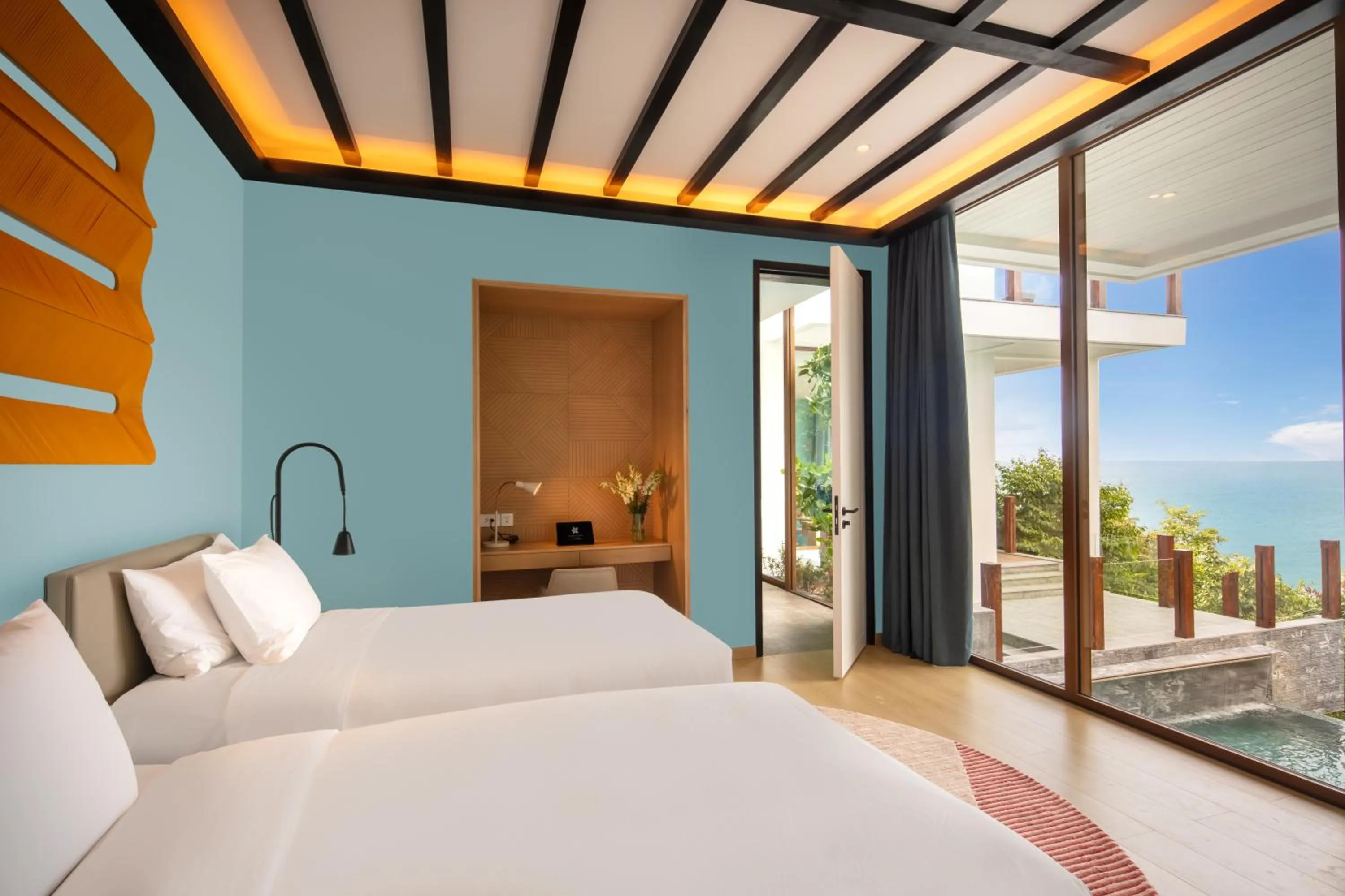 Bed in Premier Village Phu Quoc Resort Managed by Accor