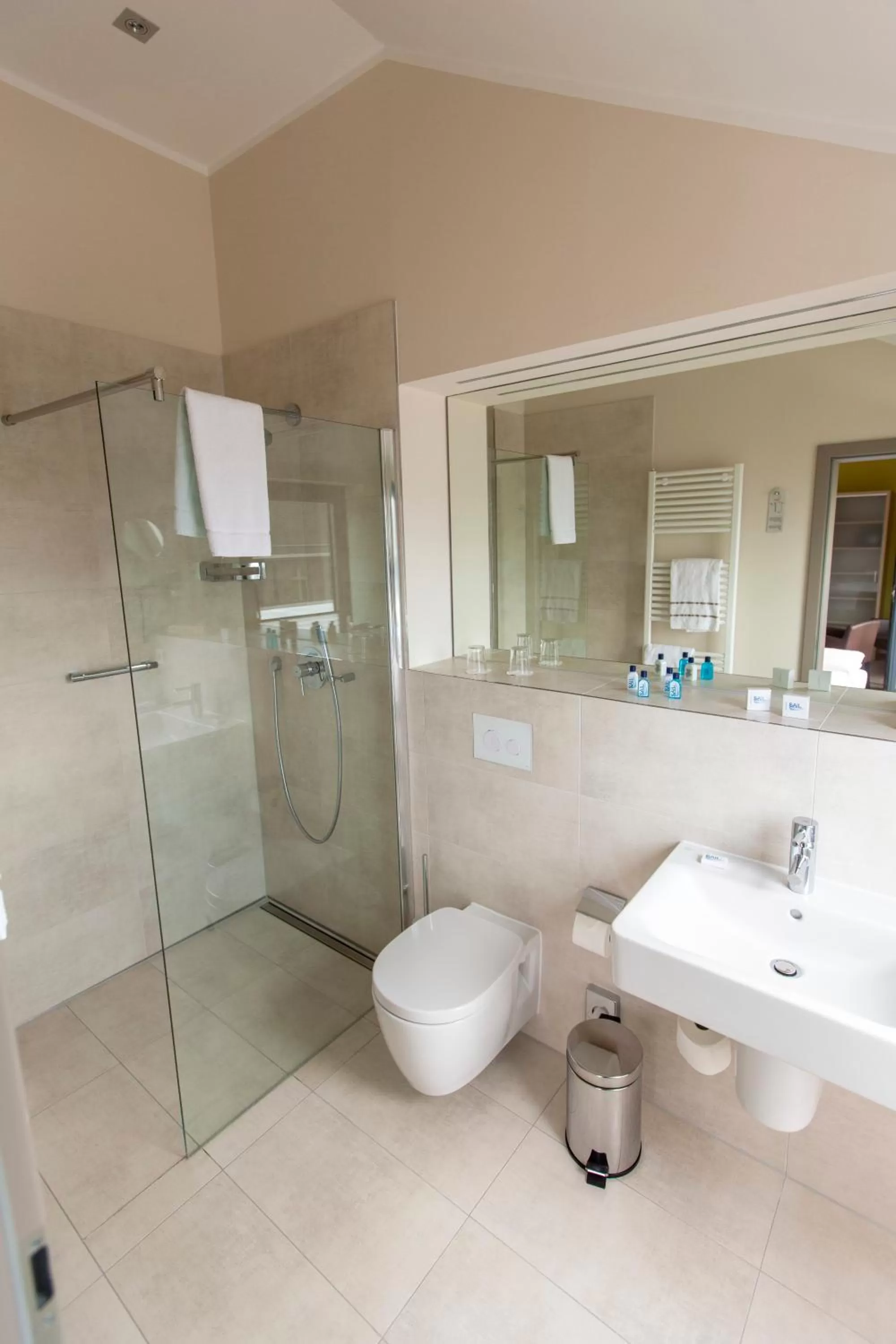 Shower in Hotel Hafenresidenz Stralsund