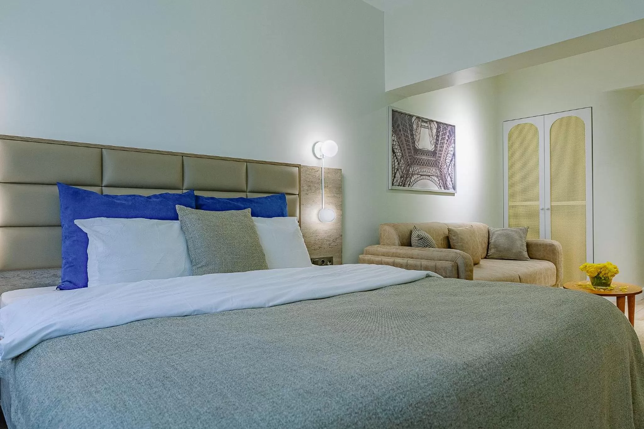 Bed in The Wilson Galata Hotel