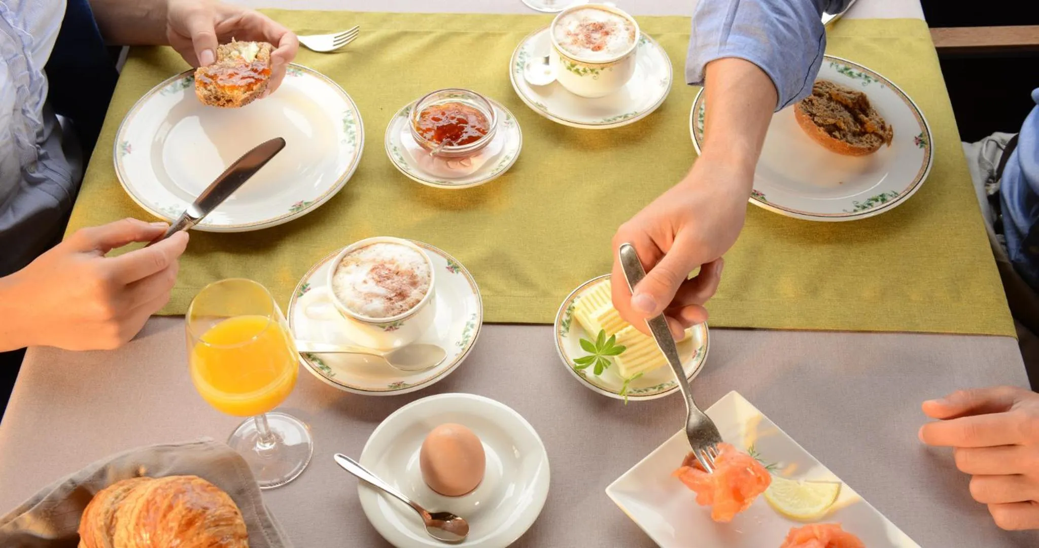 Breakfast in Schlosshotel Dörflinger