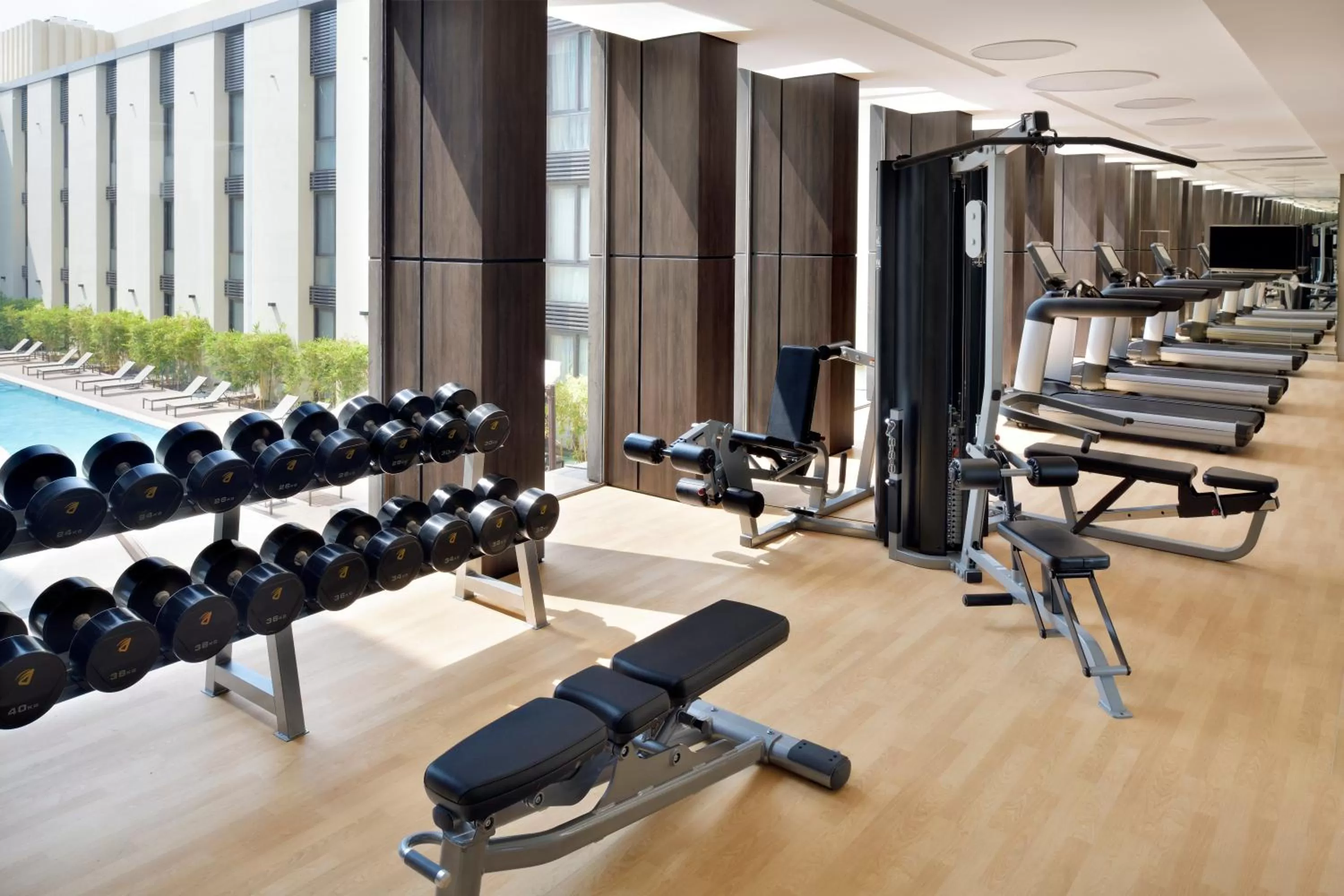 Fitness centre/facilities in Mövenpick Hotel Tahlia Jeddah