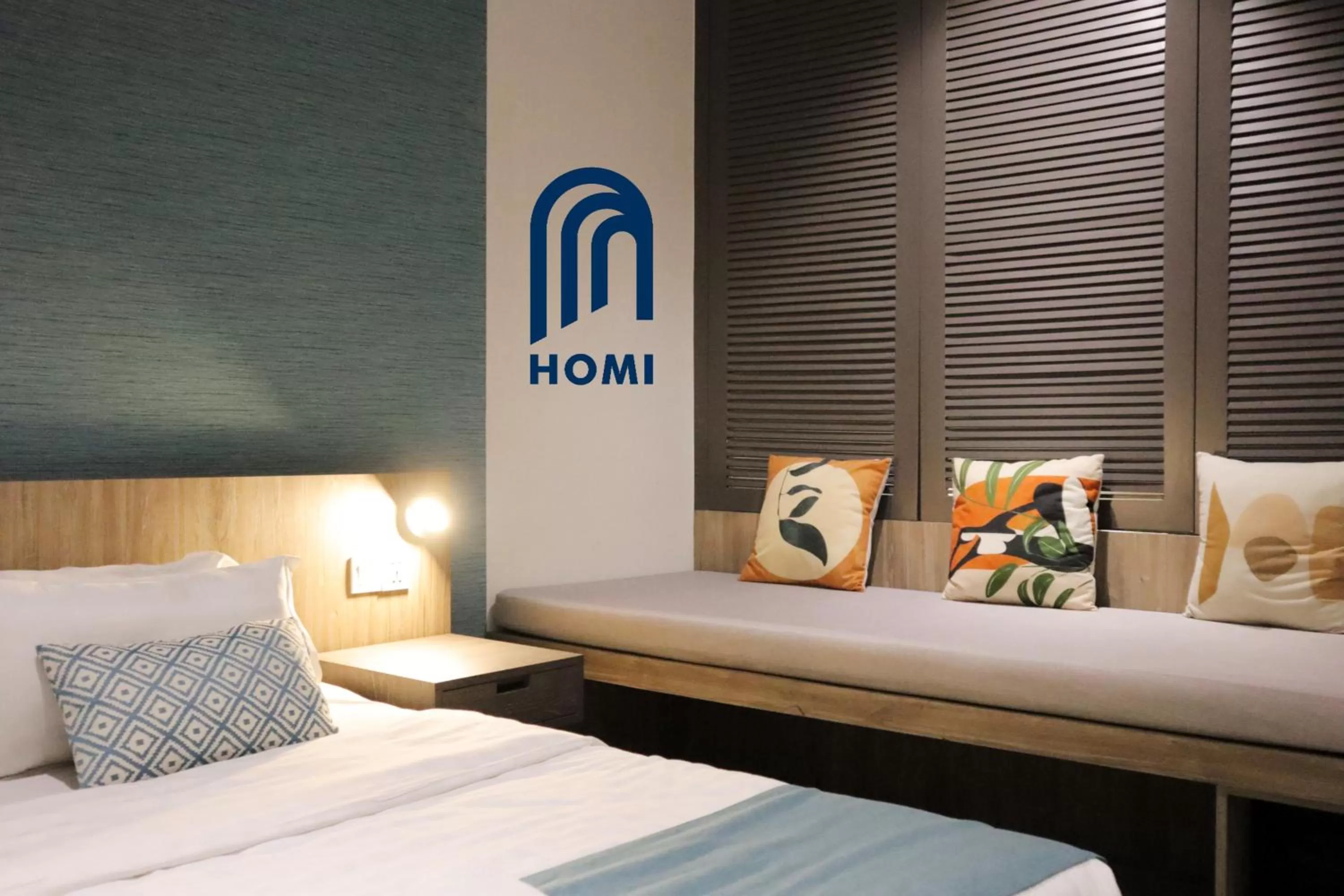 Bed in Homi Breeze at Sutera Avenue 和逸微风